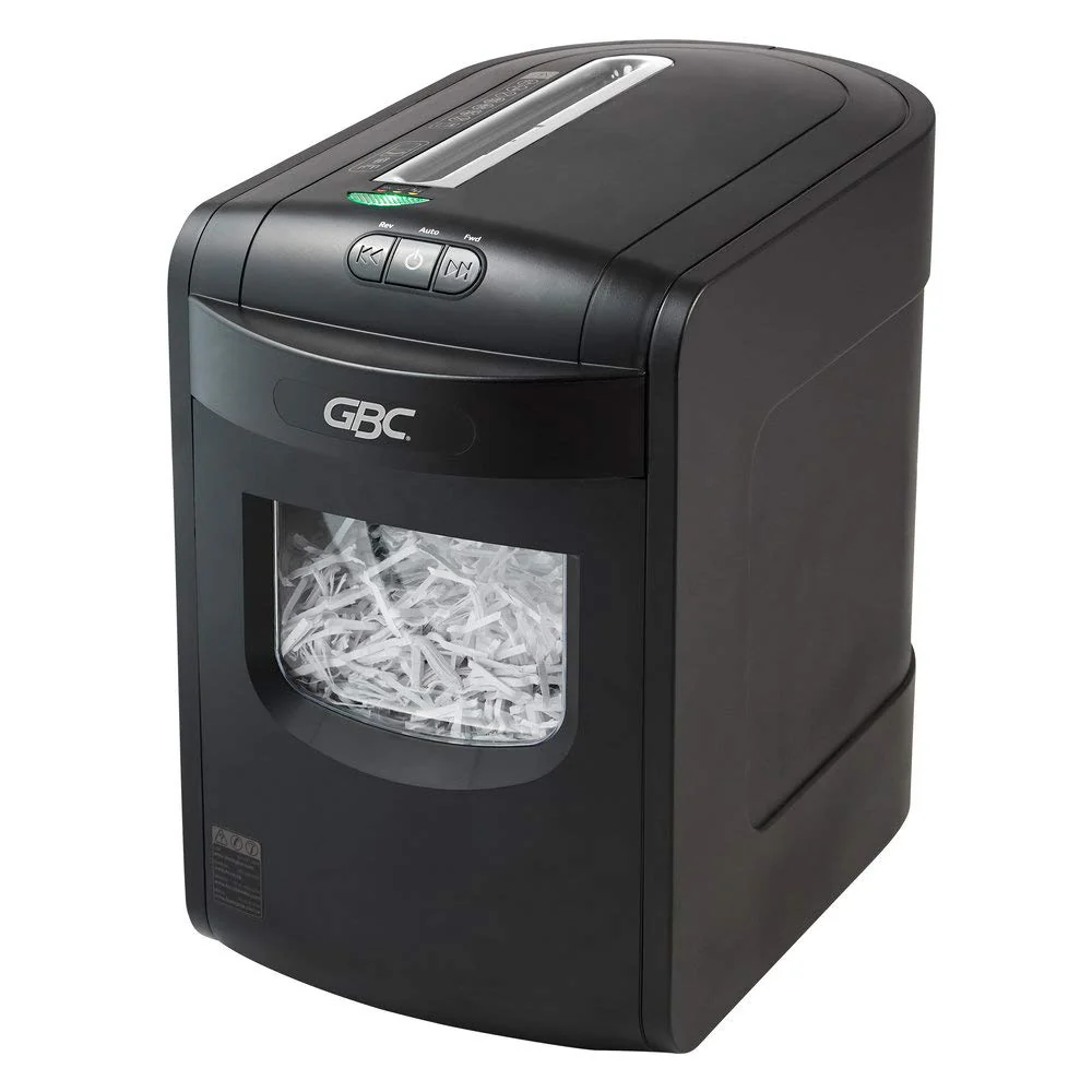 GBC Paper Shredder, Jam Free, 10 Sheet Capacity, Cross-Cut, 1-2 Users, EX10-06 (1757392)