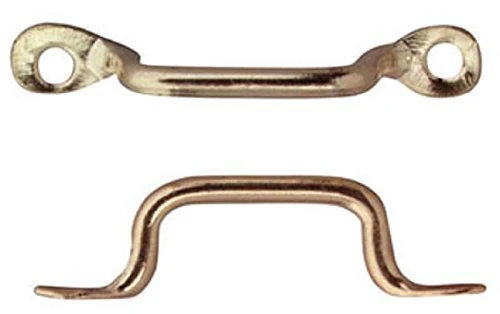 Dollhouse Miniature Brass Window Handle Pulls