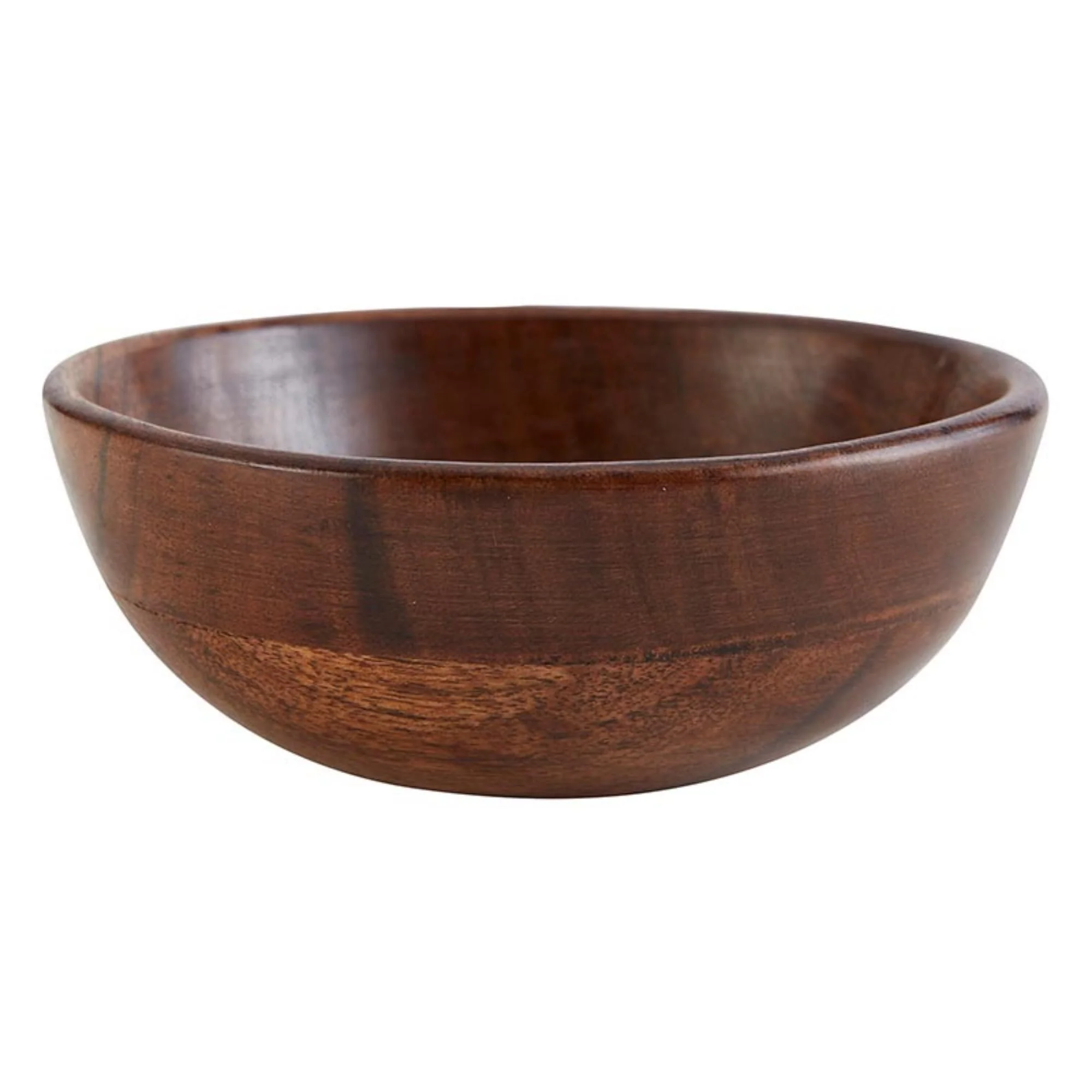 47th & Main Decorative Bowls Boho Bamboo Bowl For Home Décor, Small, Dark