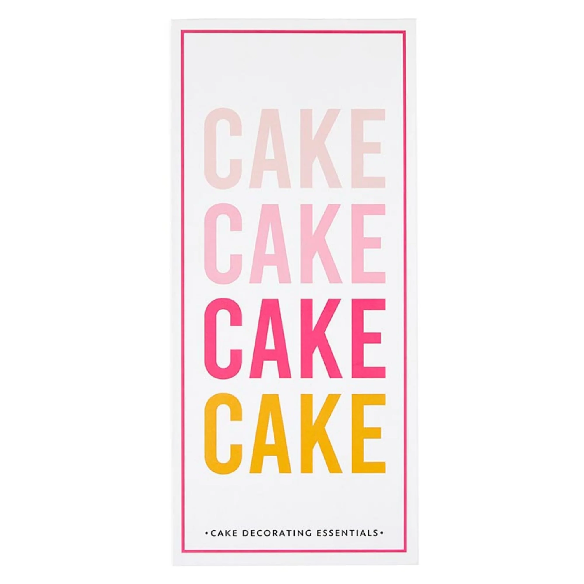 Santa Barbara Design Studio Baking Kits Cake Decorating Essentials Gift Book Box, 6-Pieces, Cake