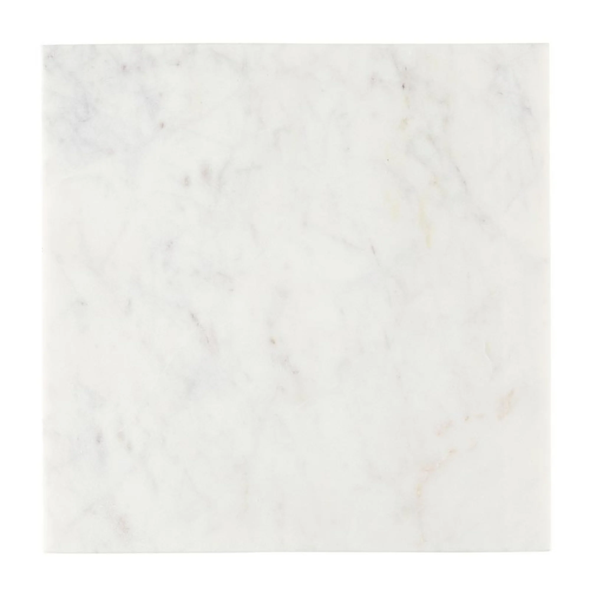 Santa Barbara Design Studio Marble Charcuterie Boards Cheese Board Cutting Board, 10" Square, White