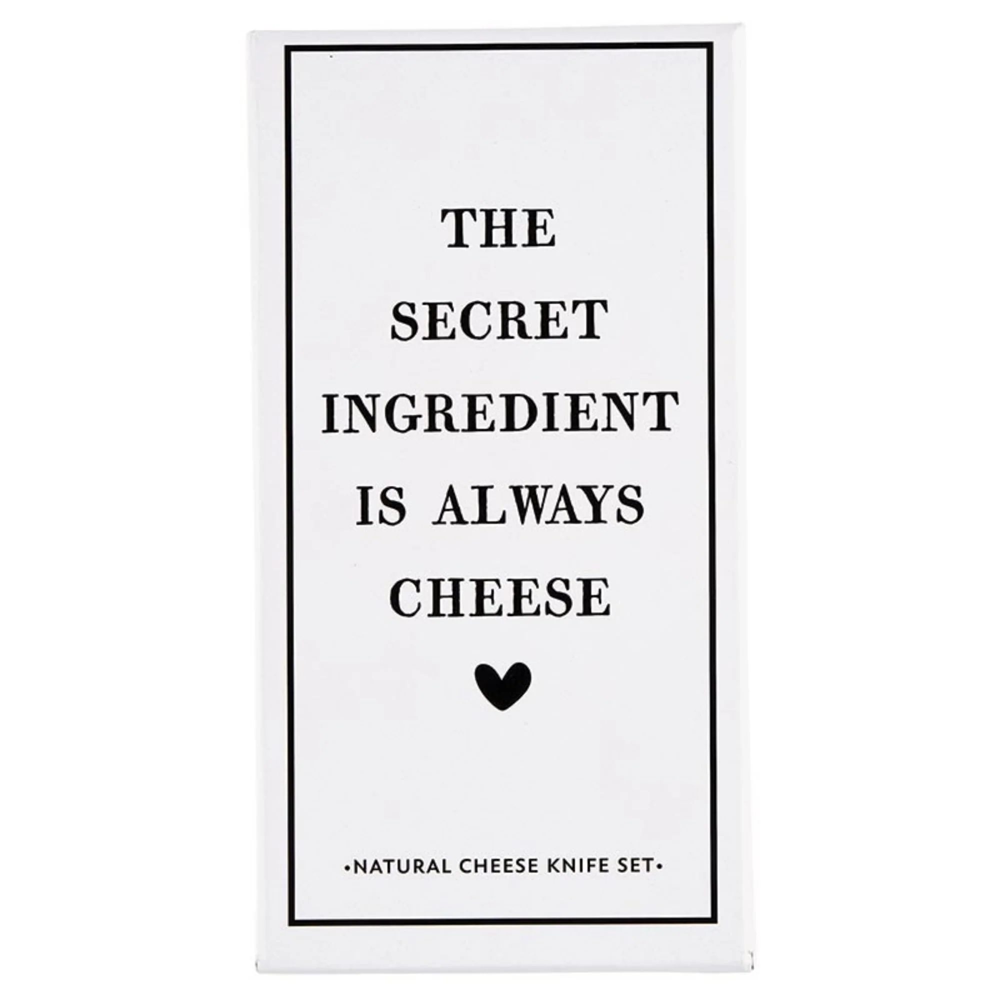 Santa Barbara Design Studio Cheese Knives Wood and Stainless Steel Knife Set for Cheeses, 2-Pieces, Secret Ingredient