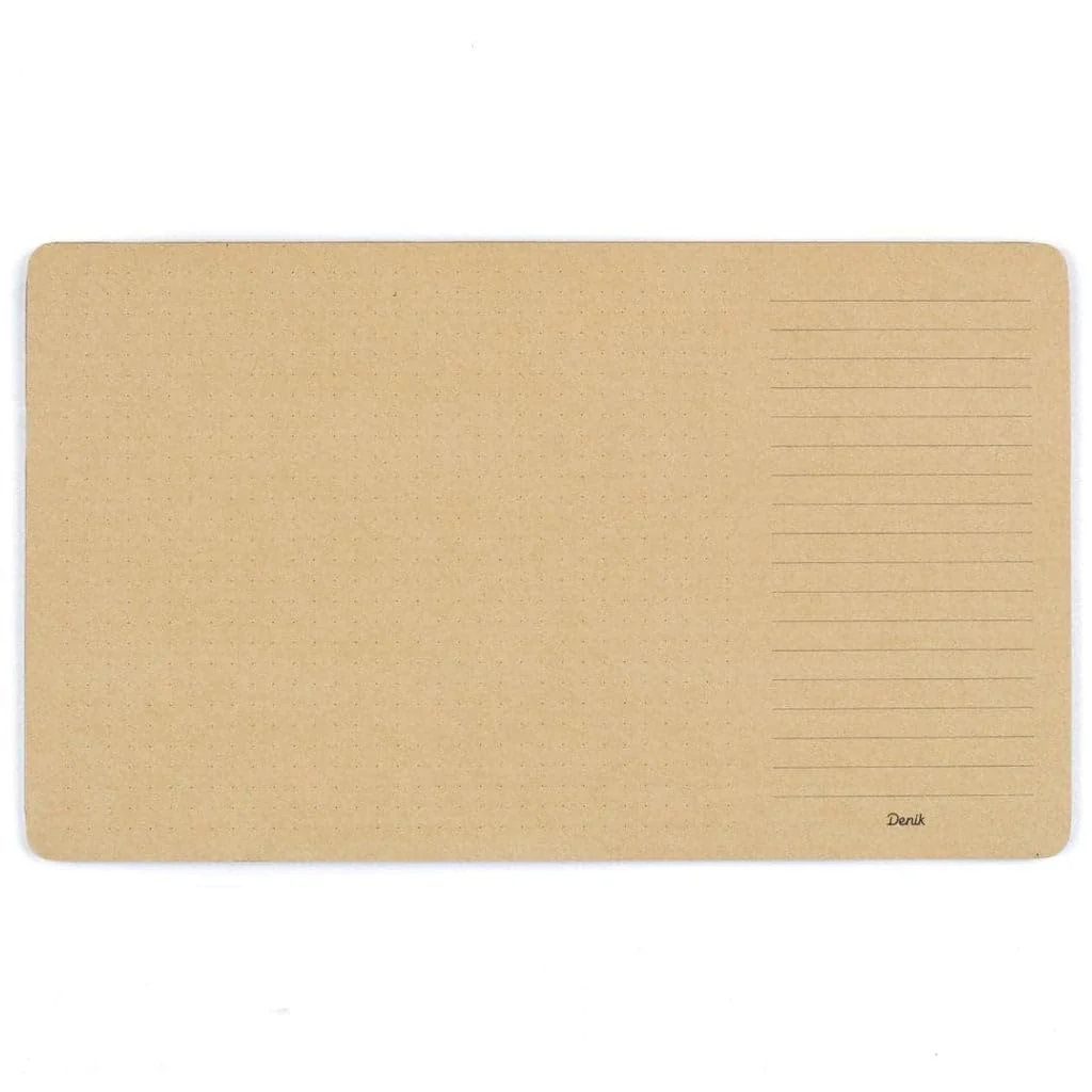 Denik Kraft Desk Pad, 10-inch Length, Office, Table Accessories