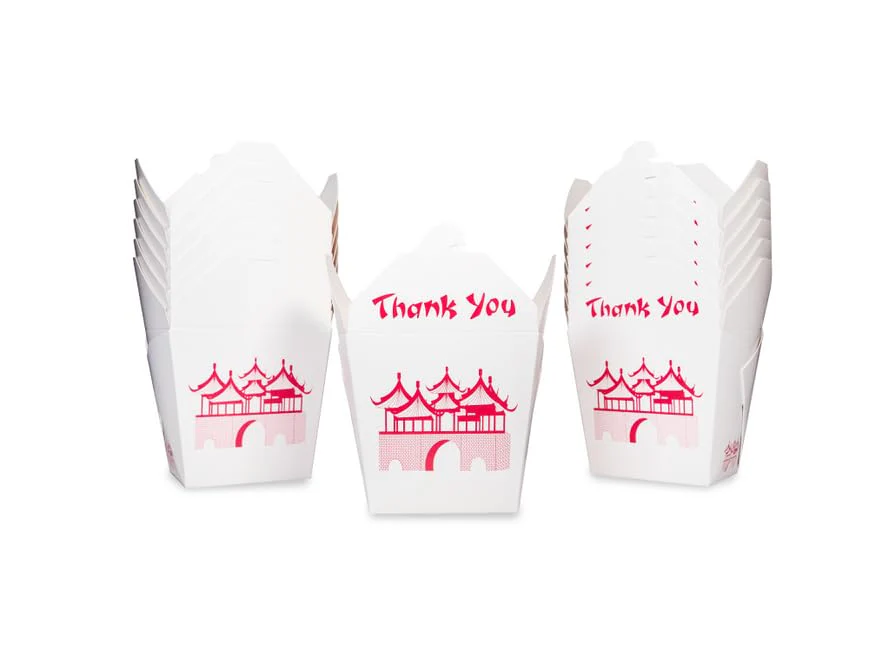 DHG PROFESSIONAL Chinese Take Out Boxes Party Favor and Food Pail, Size 26 oz, Pack of 360 counts