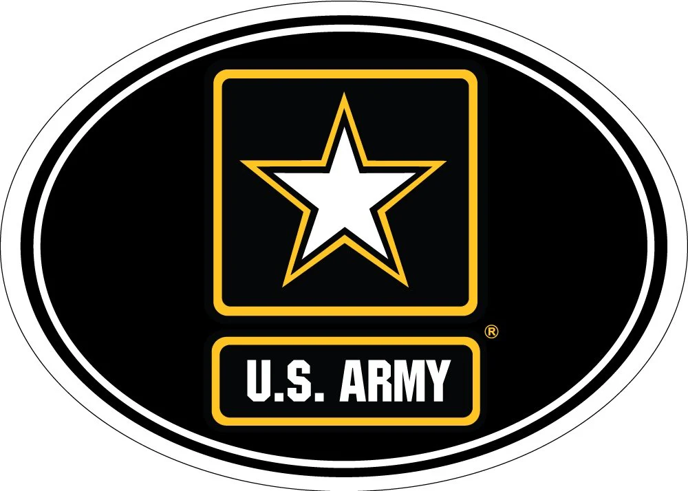 Army Star Magnet For Car or Home 3-3/4 by 5-1/4 inches