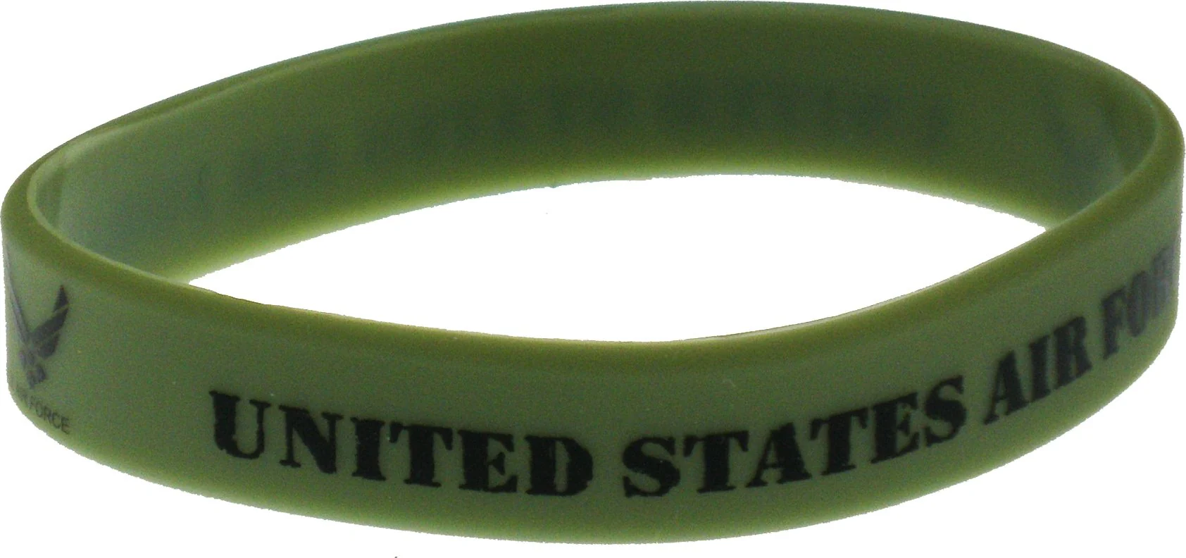EAGLE CREST United States Air Force Wristband. Green