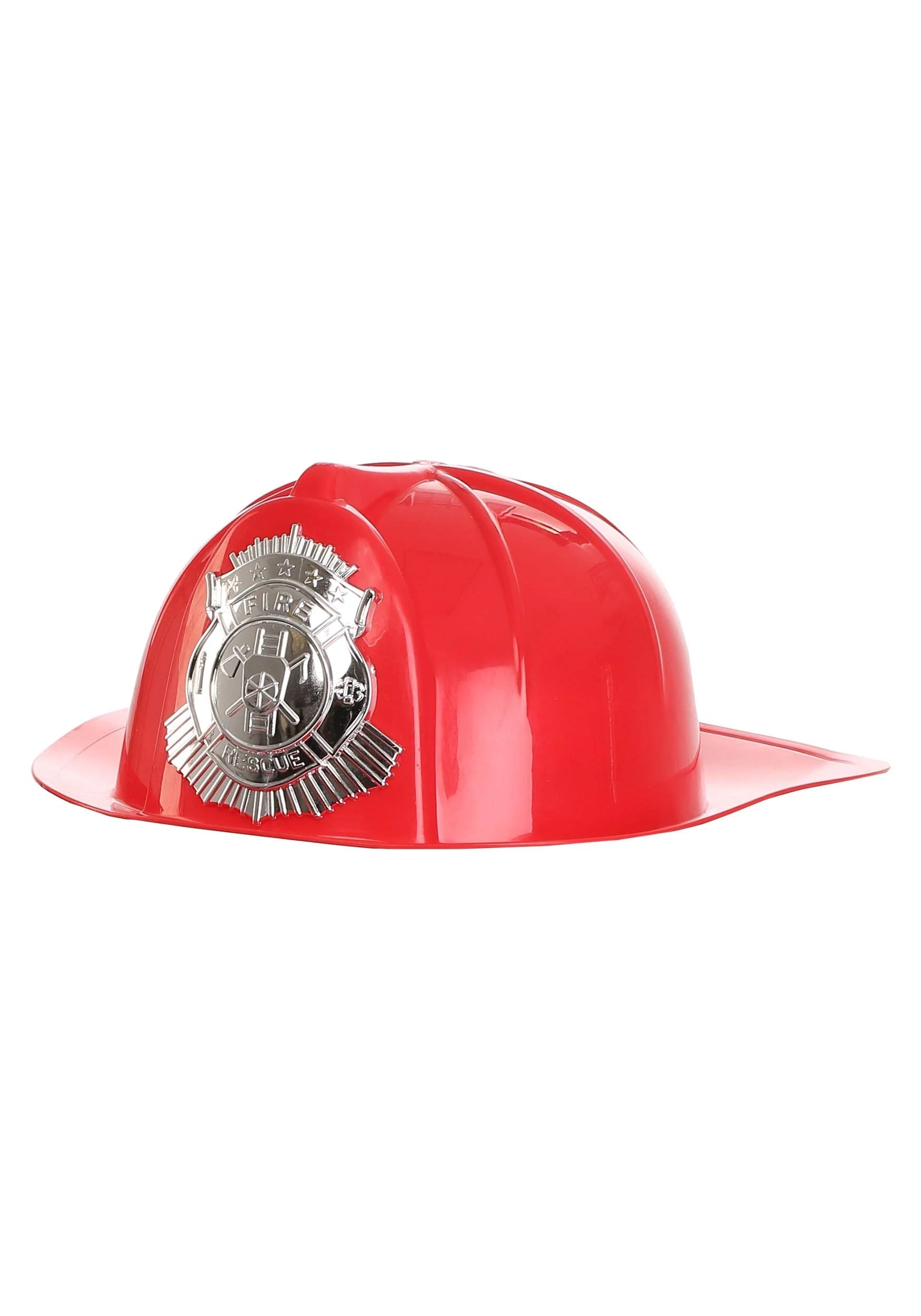Forum Novelties 68165 Deluxe Fireman's Helmet Adult Accessory, Standard, Red