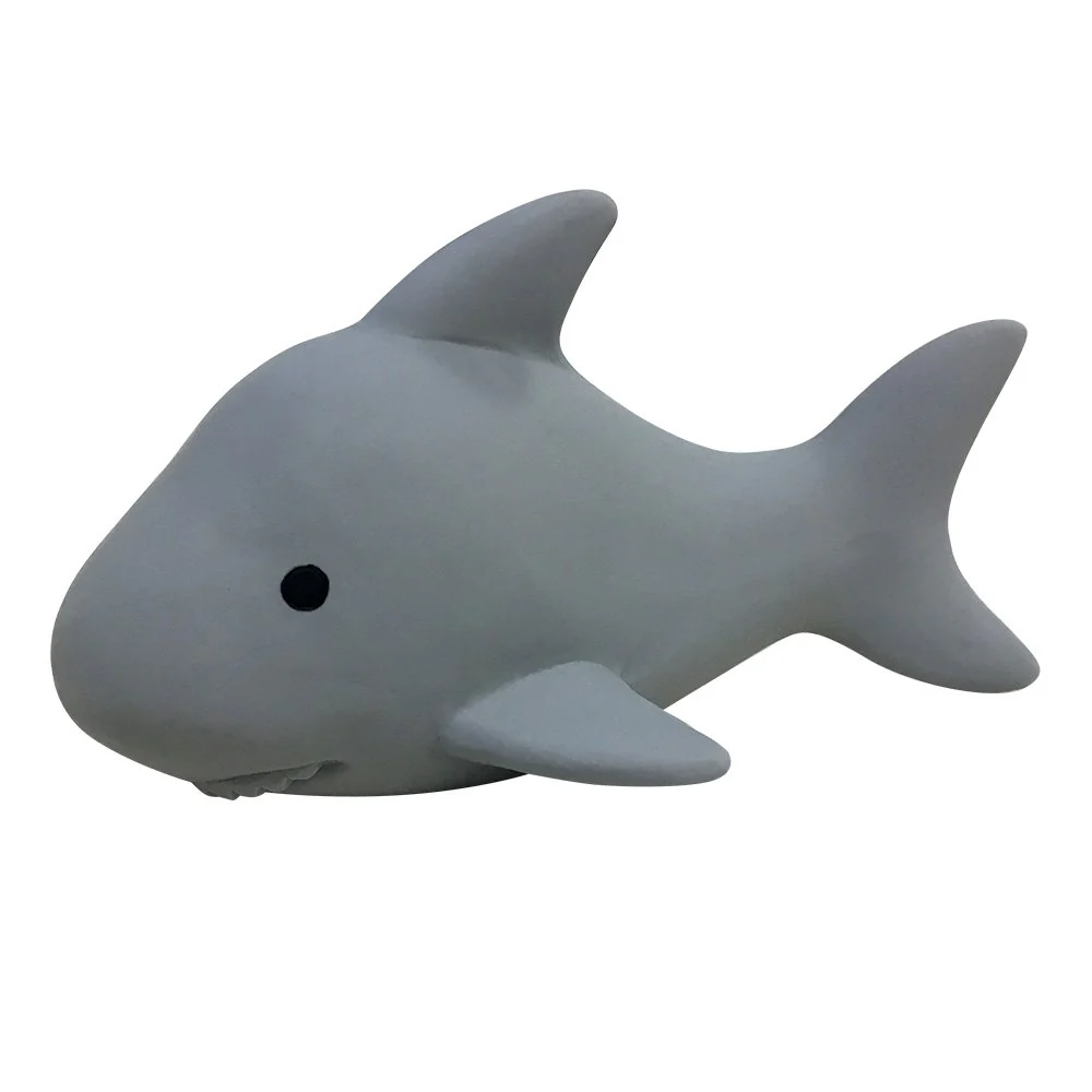 FOUFIT 85647 Zoo Chew Latex Toy for Dogs, Shark, 5"
