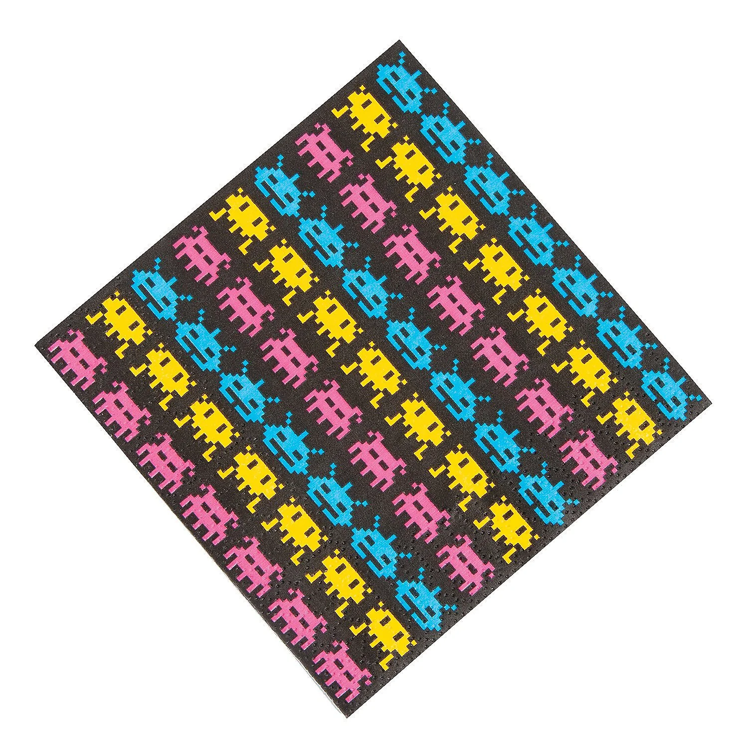 80'S PARTY BEVERAGE NAPKINS - Party Supplies - 16 Pieces