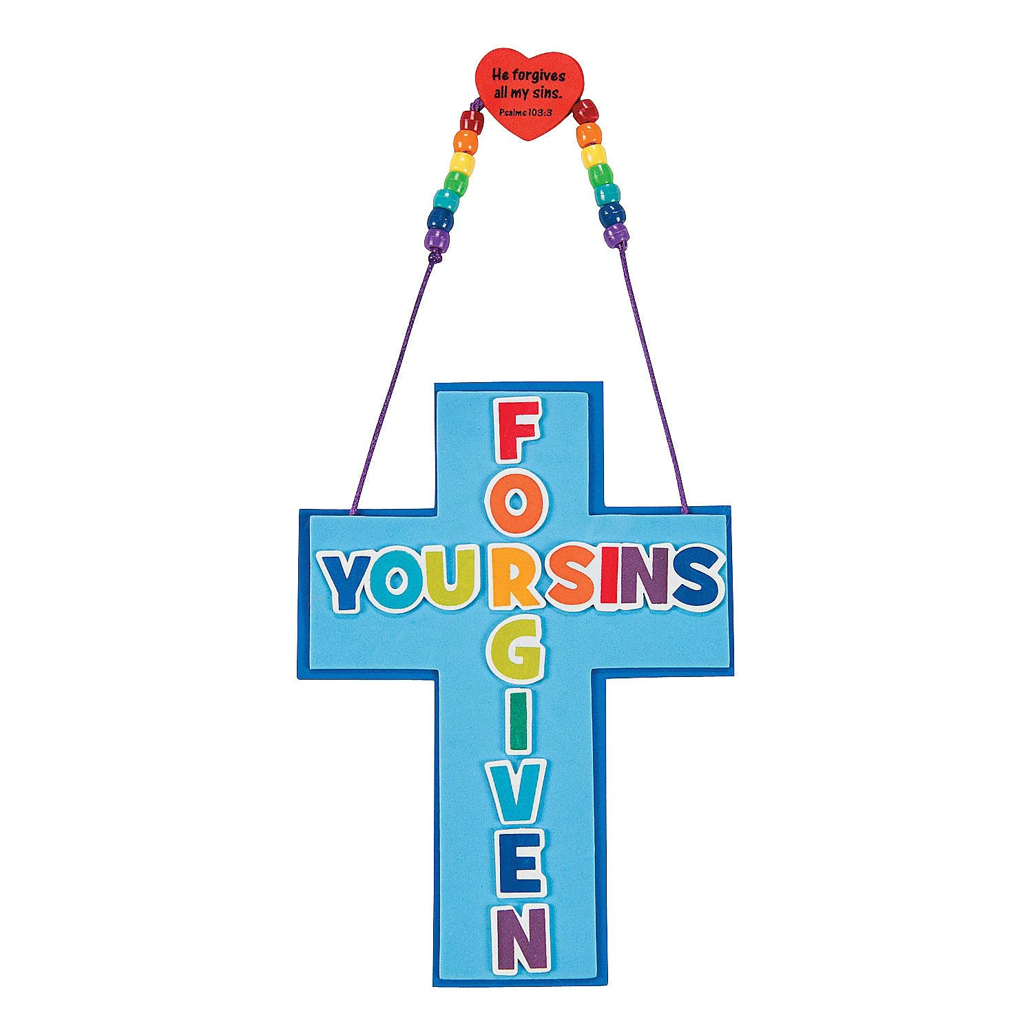 Forgiven Sign Craft Kit -12 - Crafts for Kids and Fun Home Activities