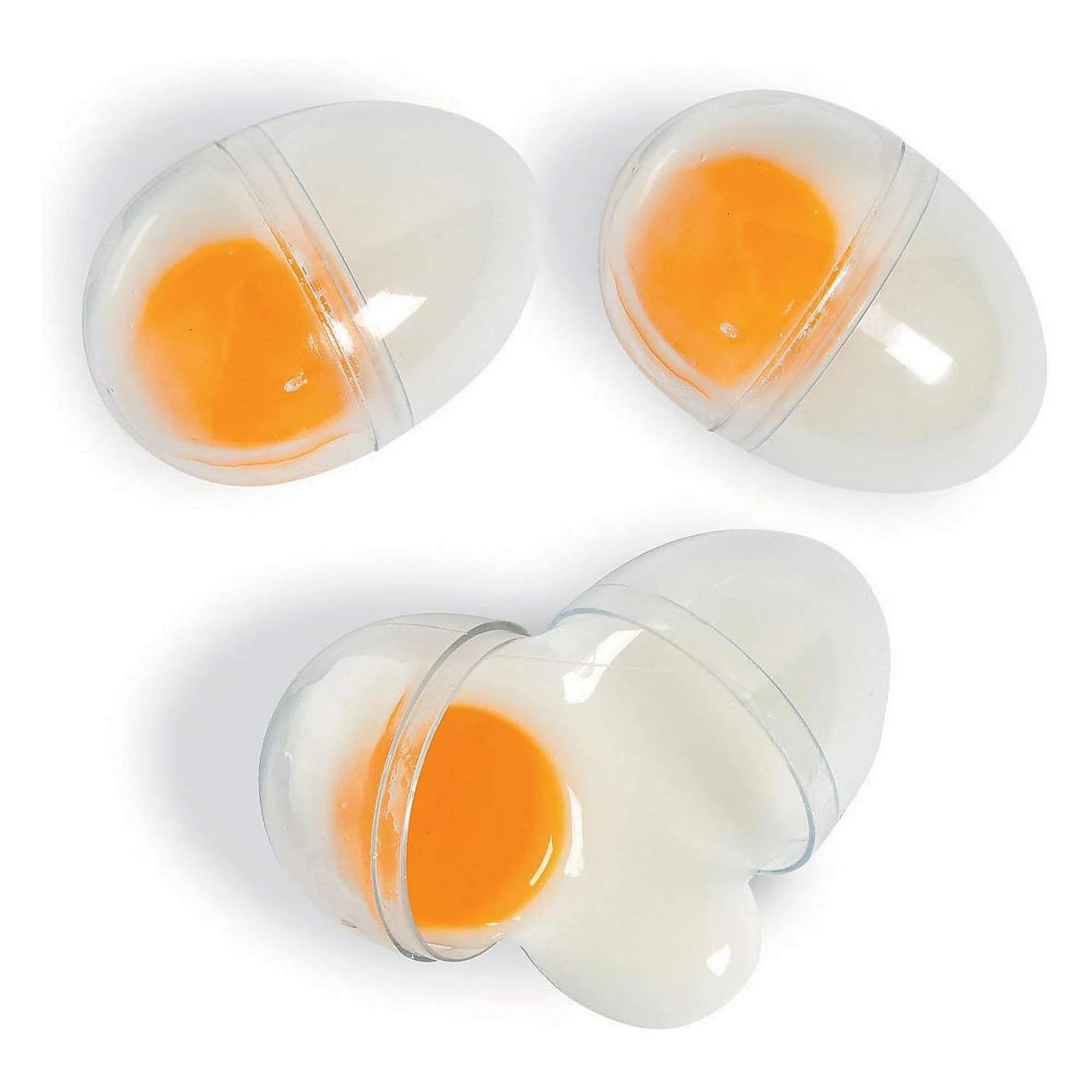 EGG YOLK SLIME FILLED EASTER EGG - Party Supplies - 12 Pieces