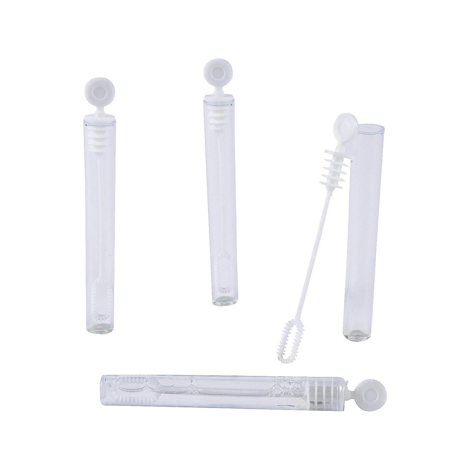Clear Bubble Tubes - Toys - 24 Pieces
