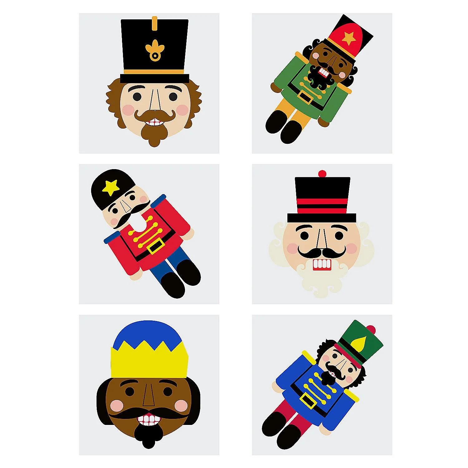 Nutcracker Tattoos - Apparel Accessories - 72 Pieces