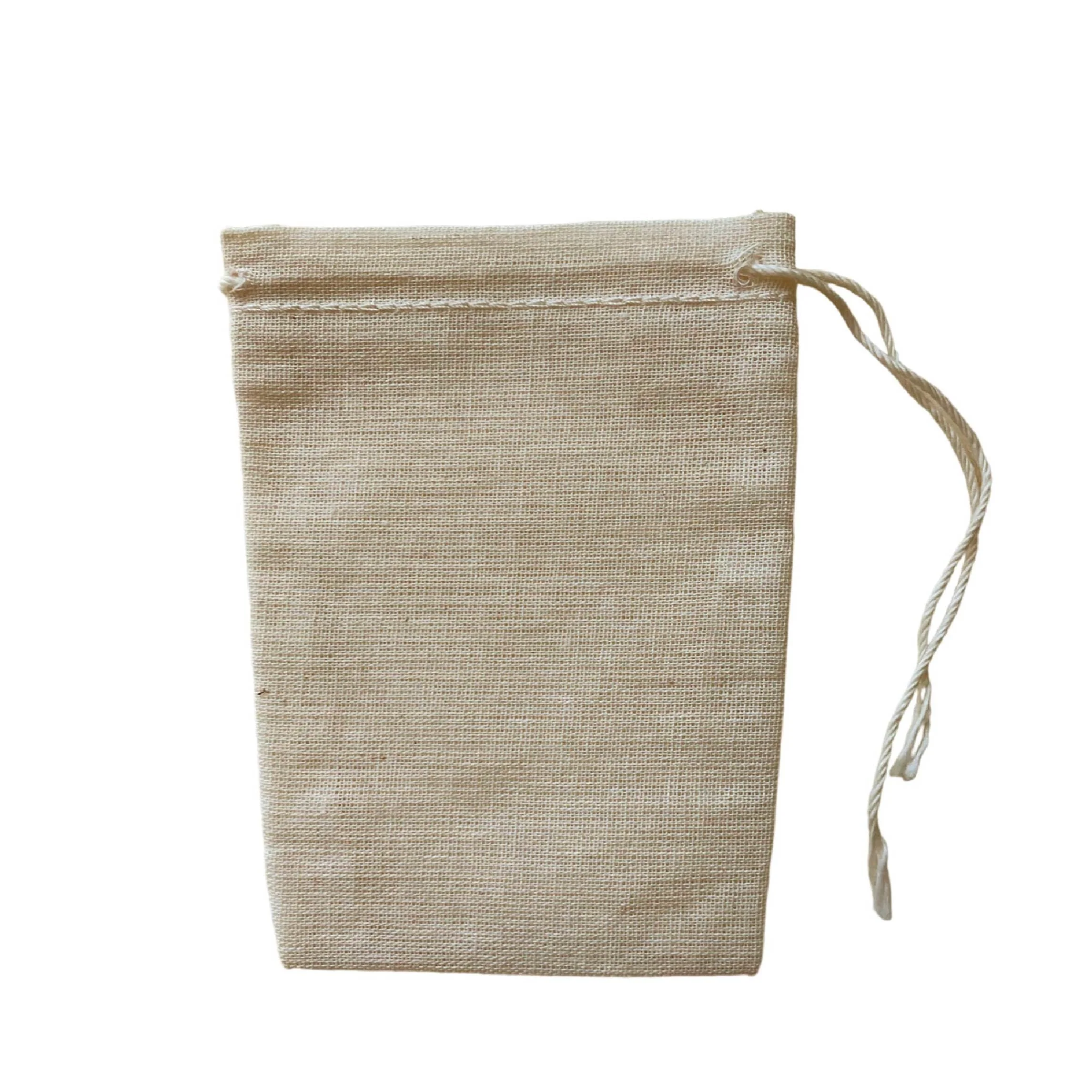 Regency Spice Bags for Bouquet Garnis with Drawstring Tops, set of 4