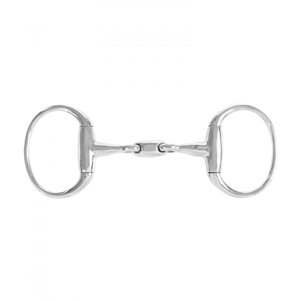 HORZE Oval Link Eggbutt Snaffle Bit - 3.75