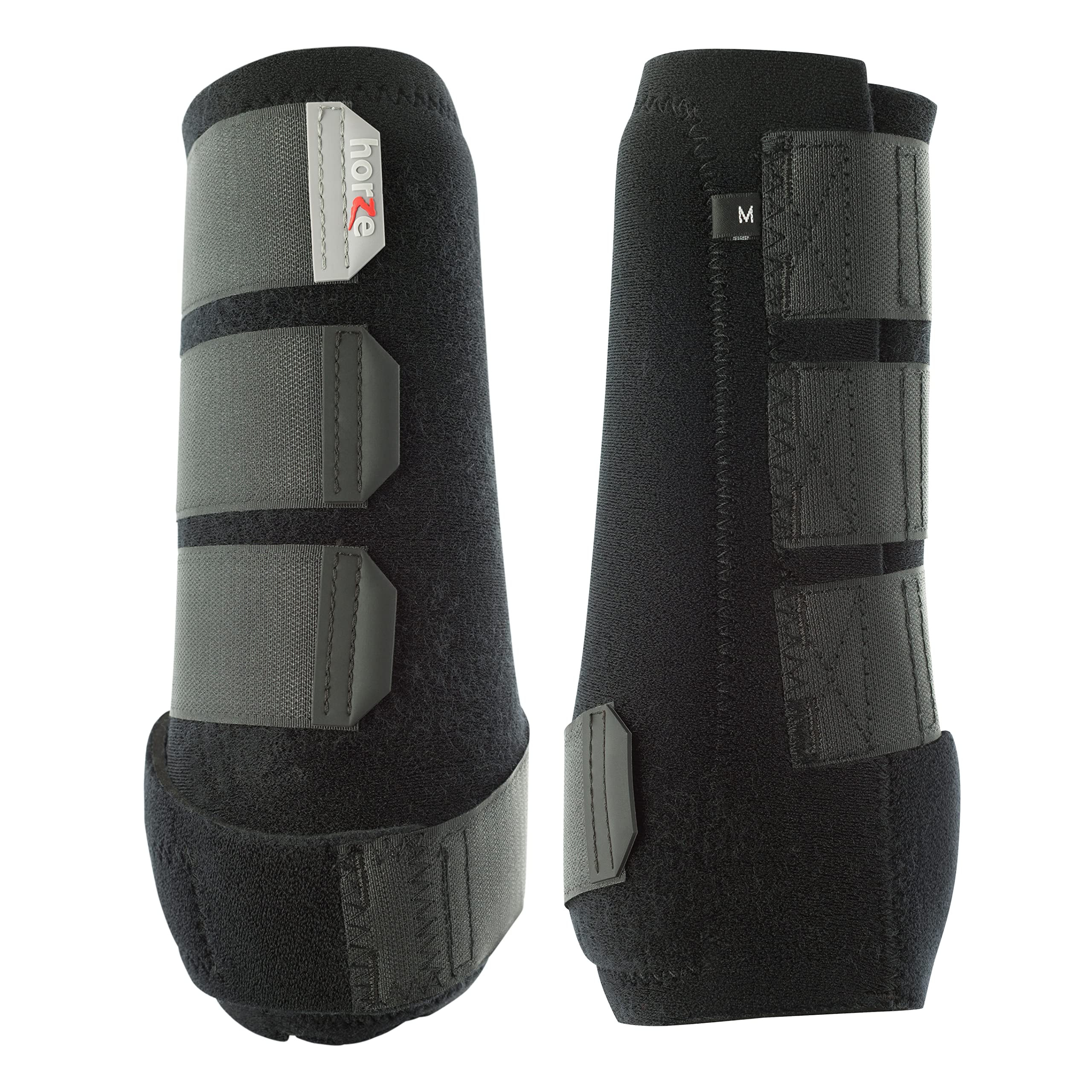 Horze ProSoft Boots - Front - Black - M