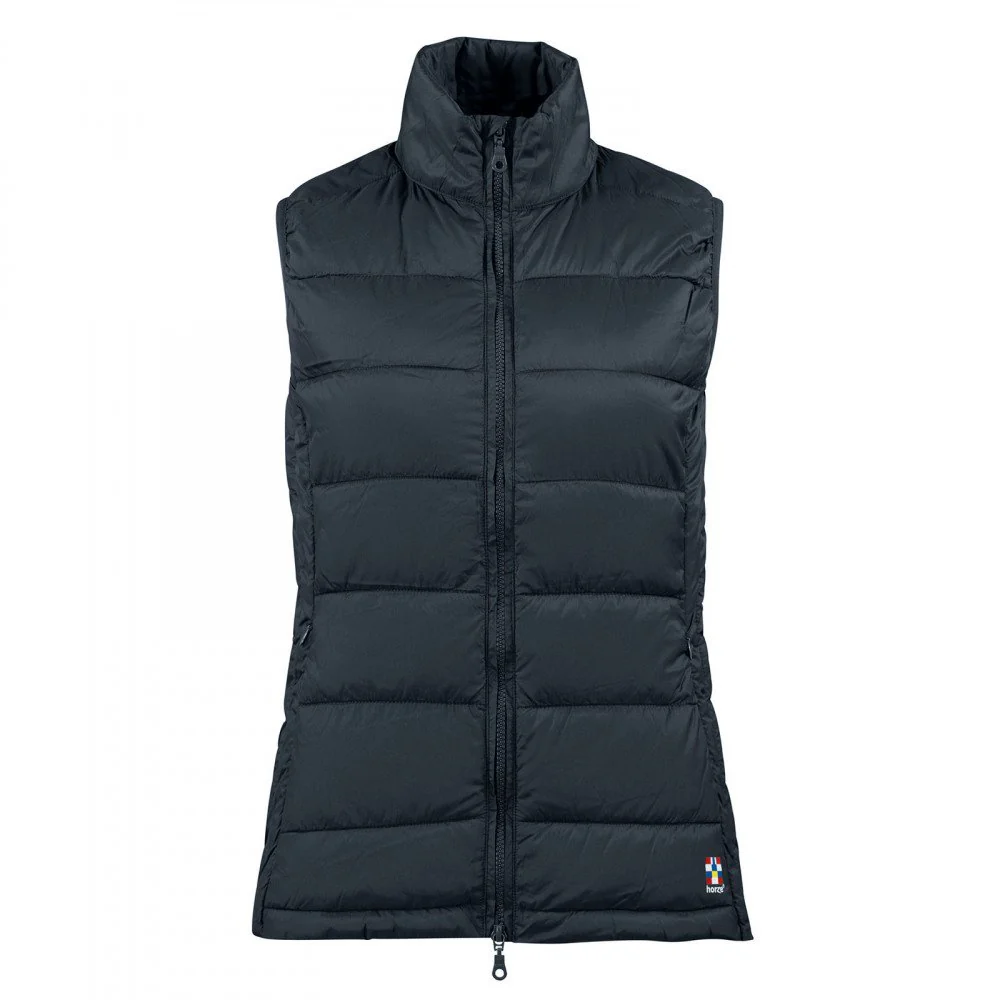 HORZE Womens Amber Lightweight Padded Club Vest - Dark Navy - 12