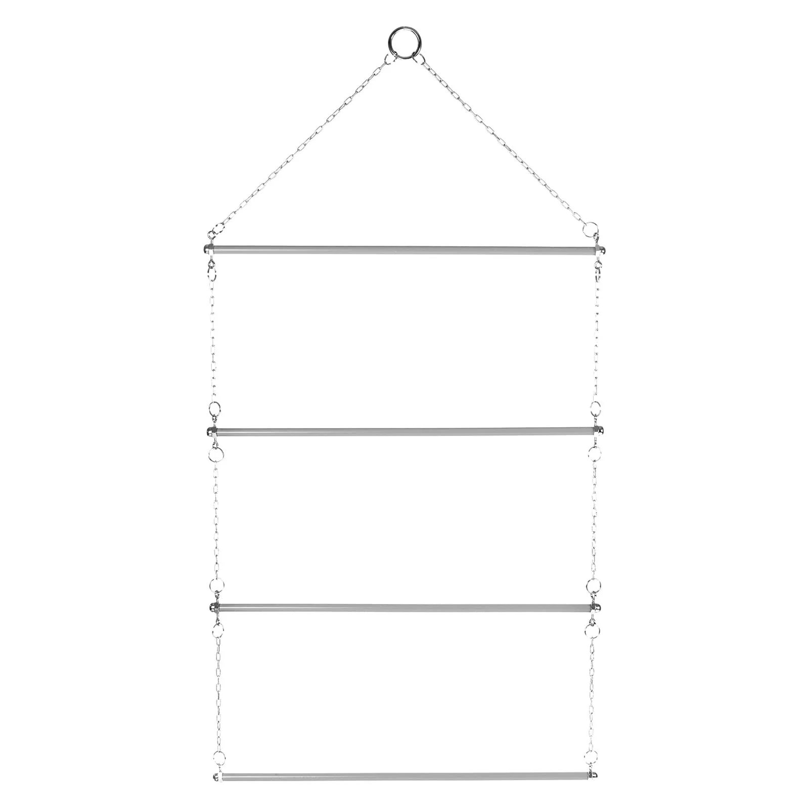 HORZE Hanging Blanket Rack - Silver - One Size