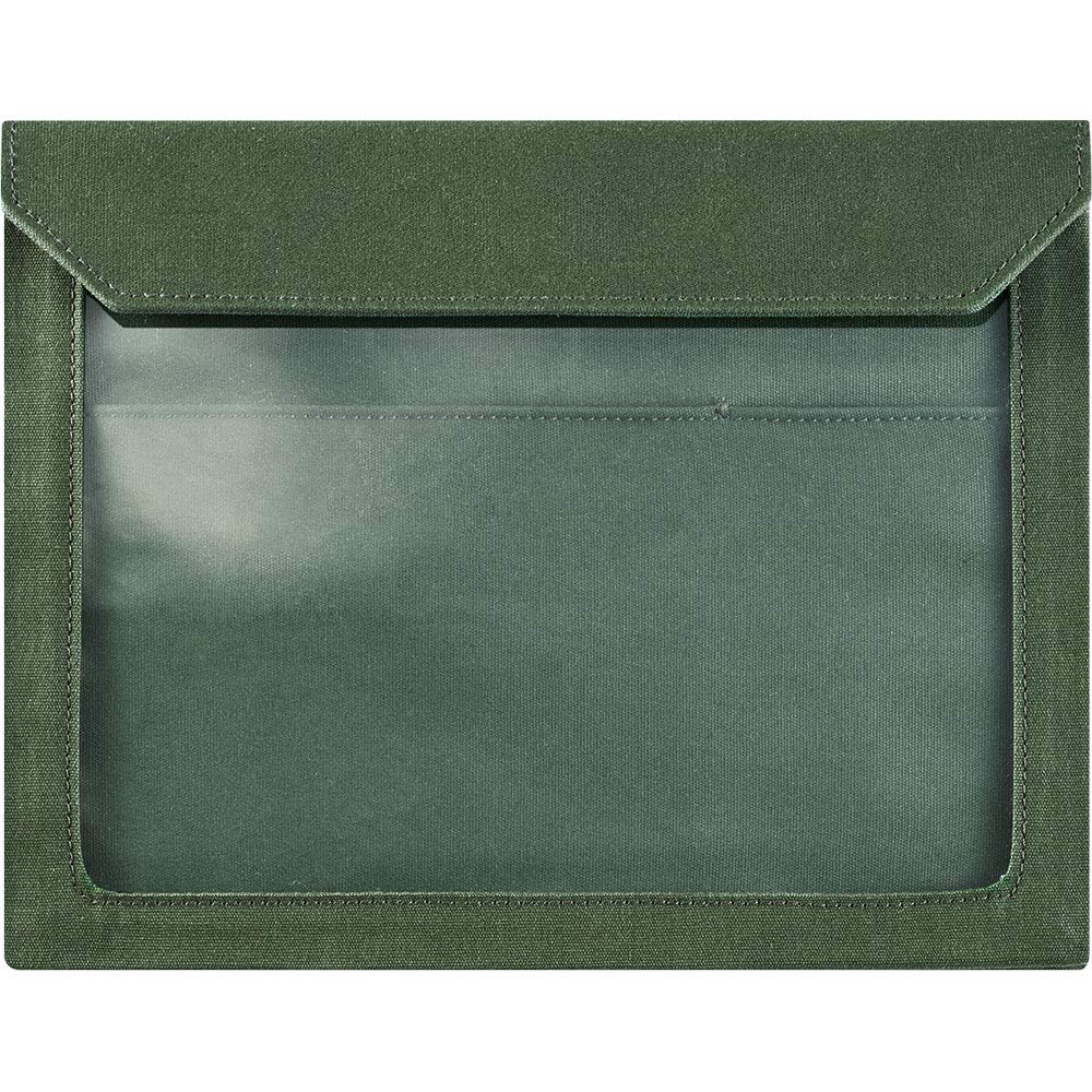 King Jim Flatty Works 5464 Bag-in-Bag Case, A5, Khaki