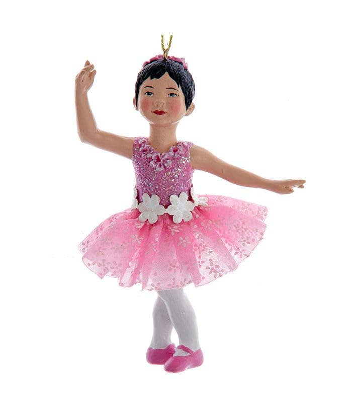 Asian Ballerina Ornament