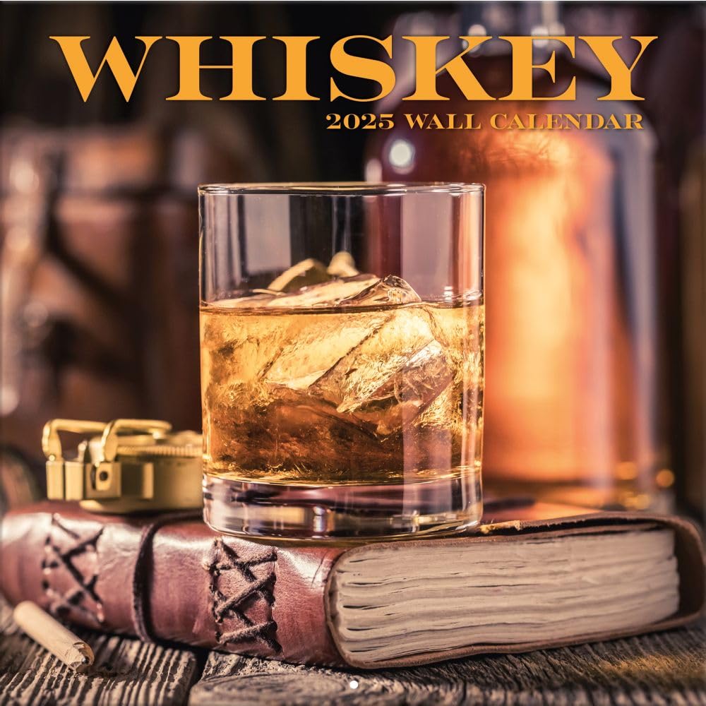 TURNER PHOTOGRAPHIC Whiskey 12x12 Photo Wall Calendar (25998013001)