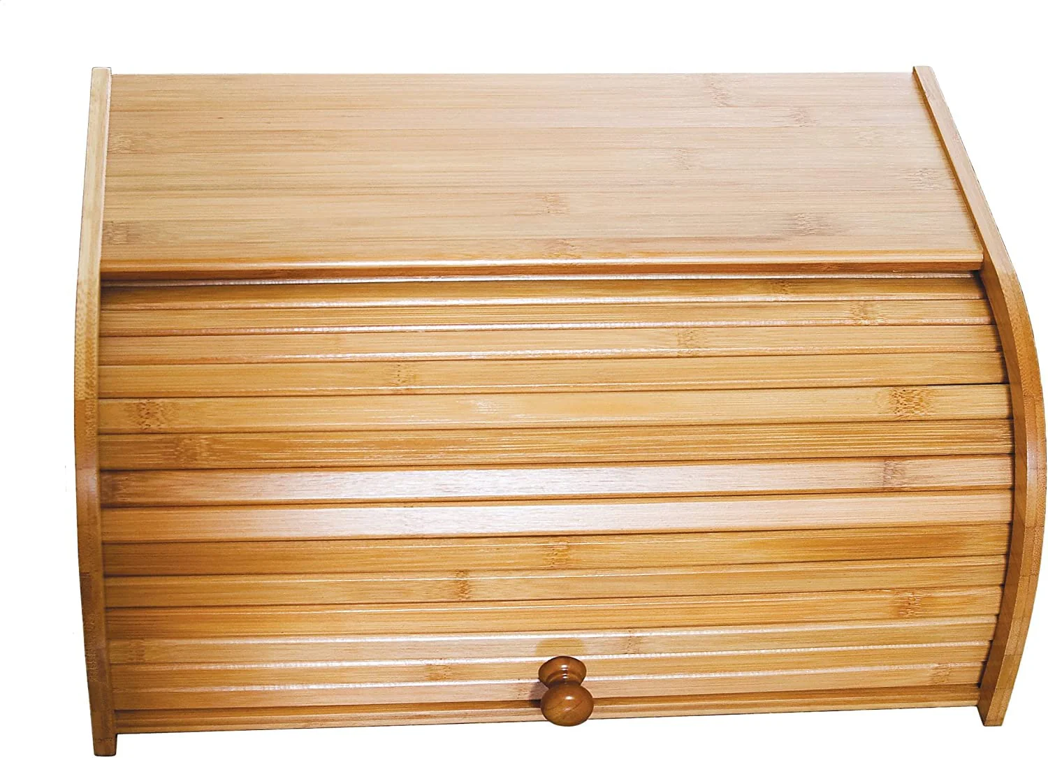 Lipper International 8846 Bamboo Wood Rolltop Bread Box, 15-3/4" x 10-3/4" x 6-3/4"
