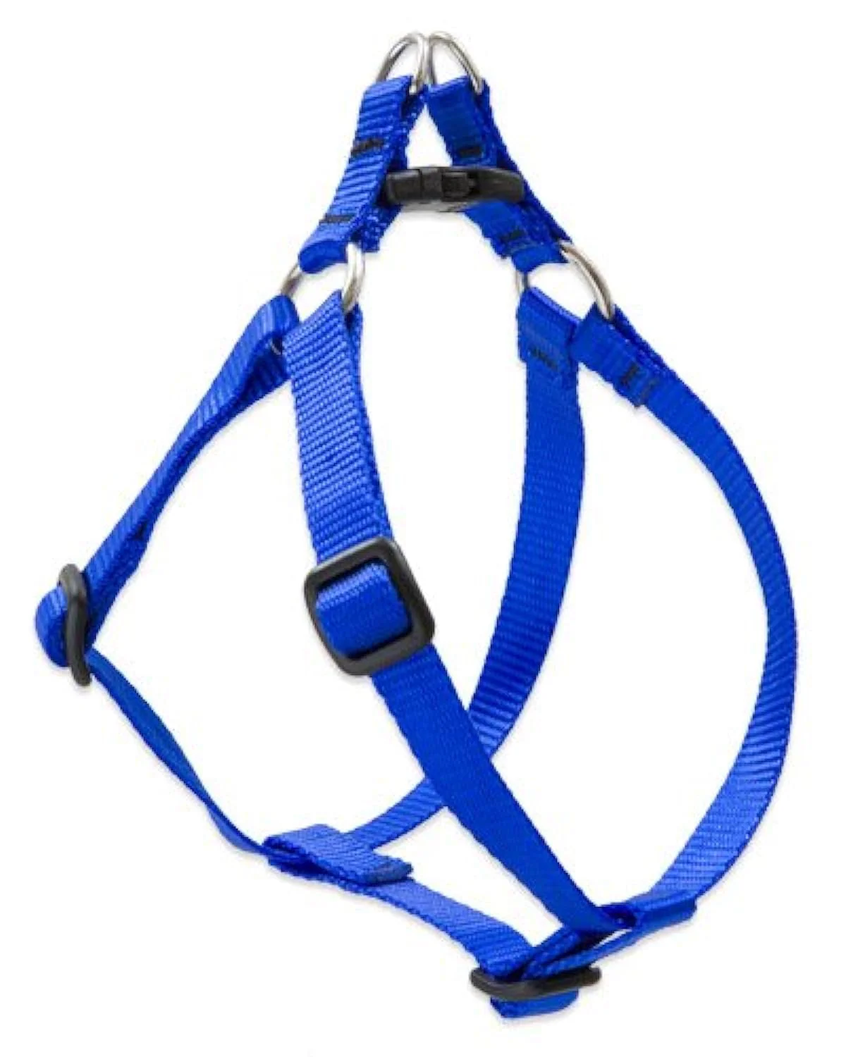 LupinePet Basics 1/2" Blue 10-13" Step In Harness for Extra Small Dogs