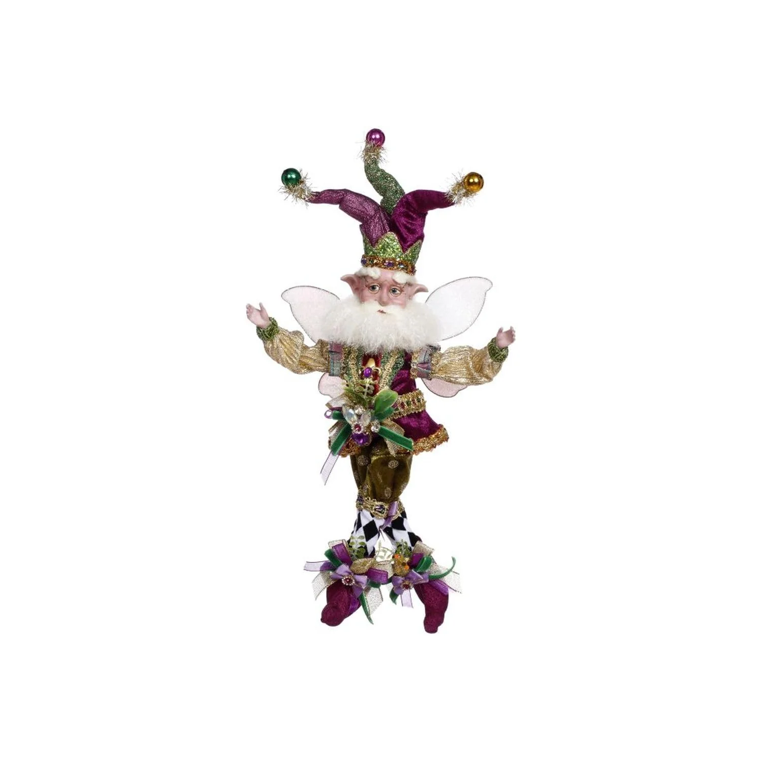 Mark Roberts Mardi Gras Fairy Small 11"