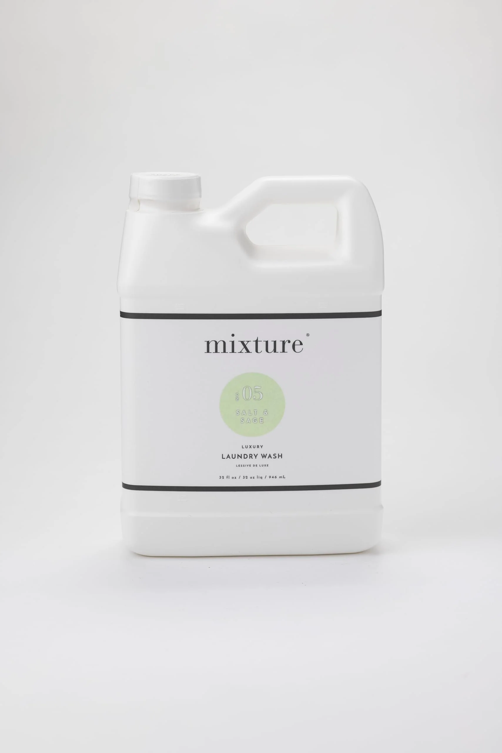 Mixture No 05 Salt & Sage 32oz, Luxury Laundry Wash