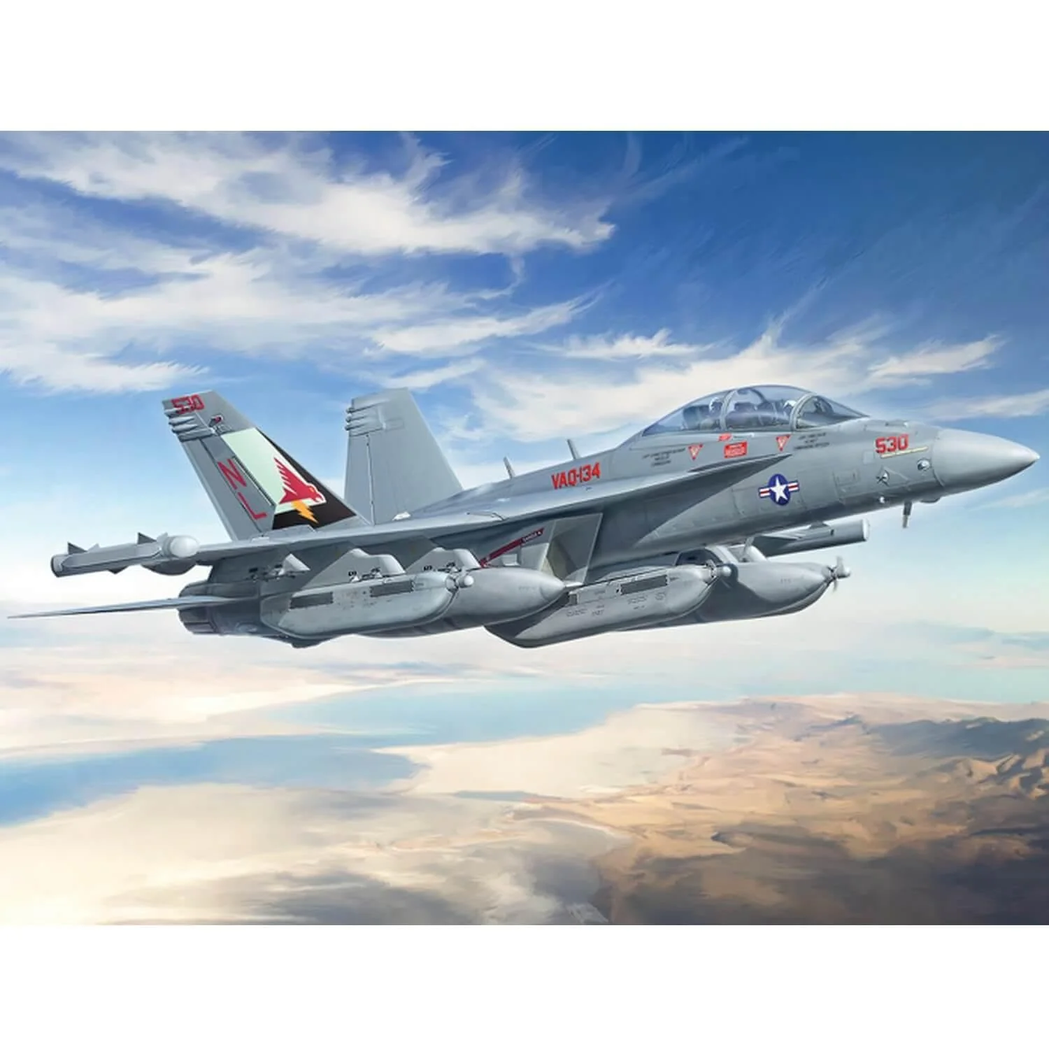 Italeri 2824 EA-18G Growler 1:48 Plastic Model Kit