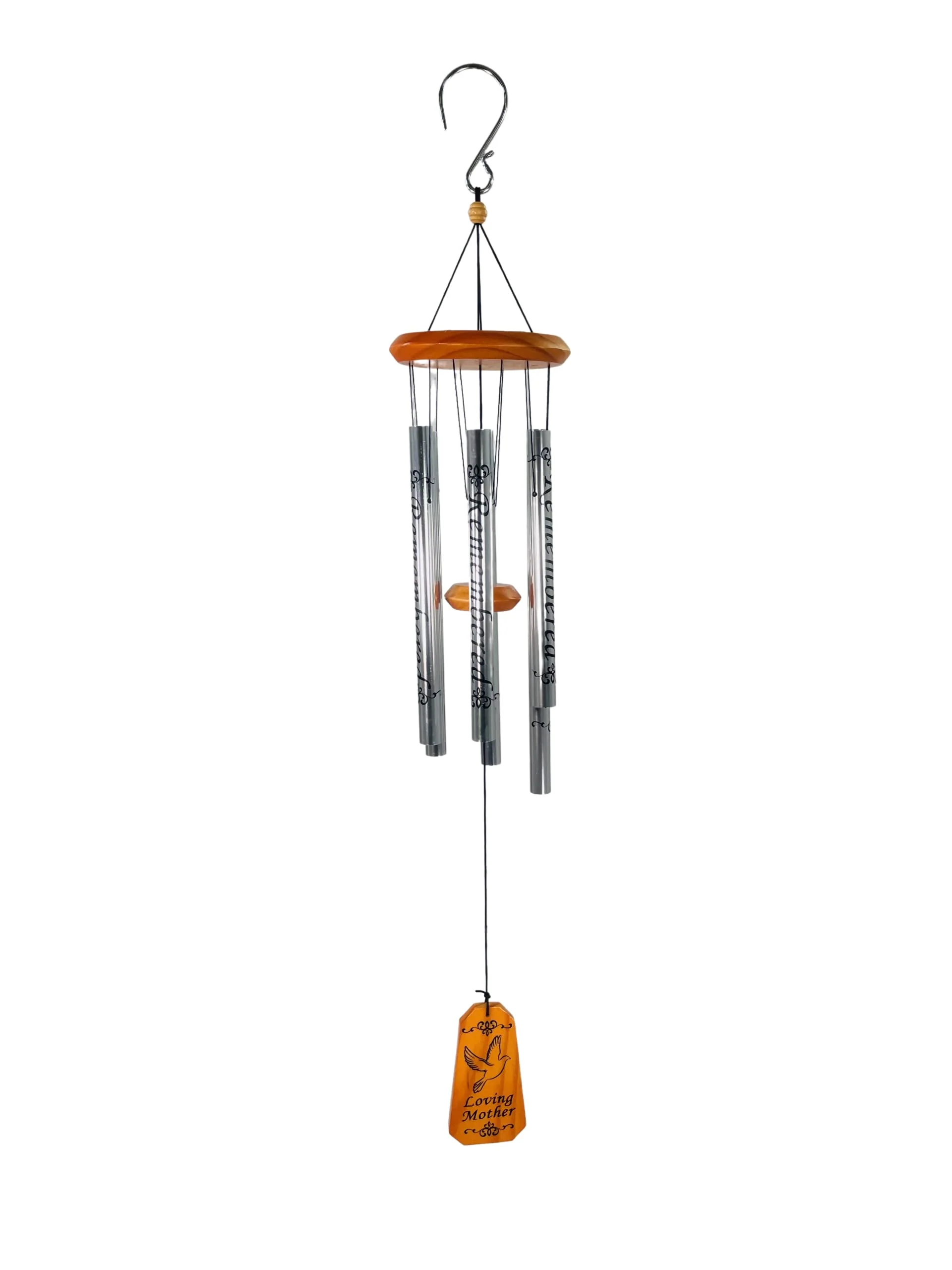 Loving Mother Sentiment Wind Chime 33"
