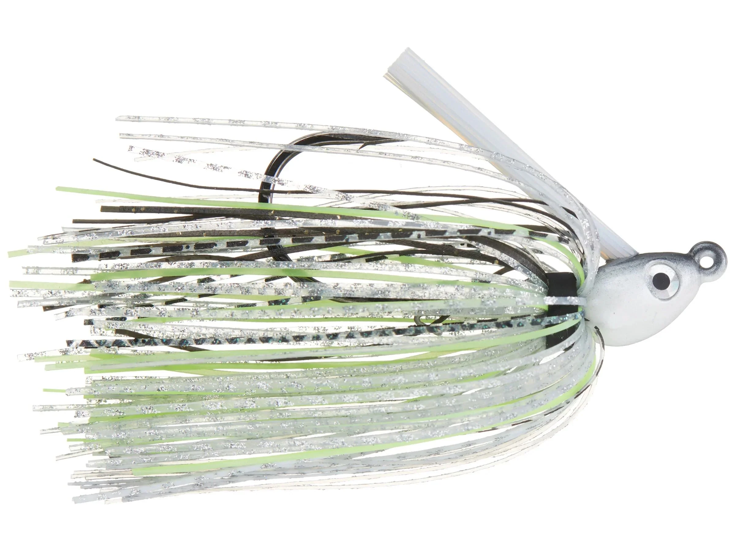 Dirty Jigs Compact Swim Jig Chartreuse Shad 1/4 oz.