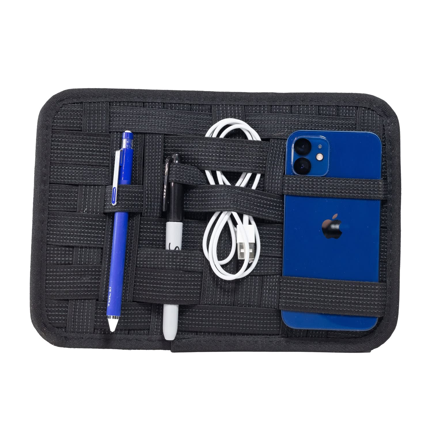 Mad Man Python Gadget Organizer, Black