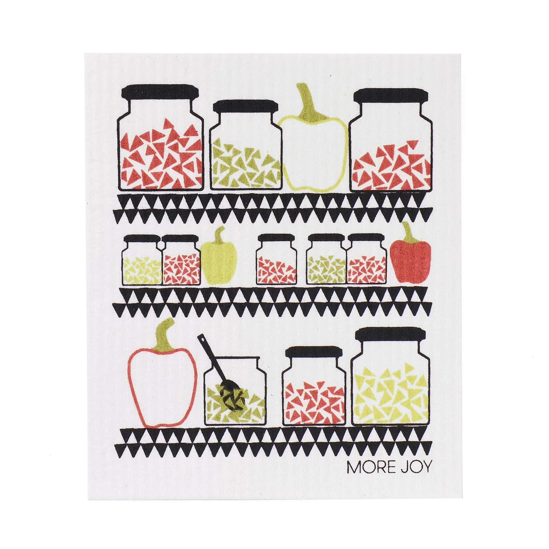 Morejoy 4382 Chatsune Soft Cloth Nordic Cellulose Eco Dish Towel