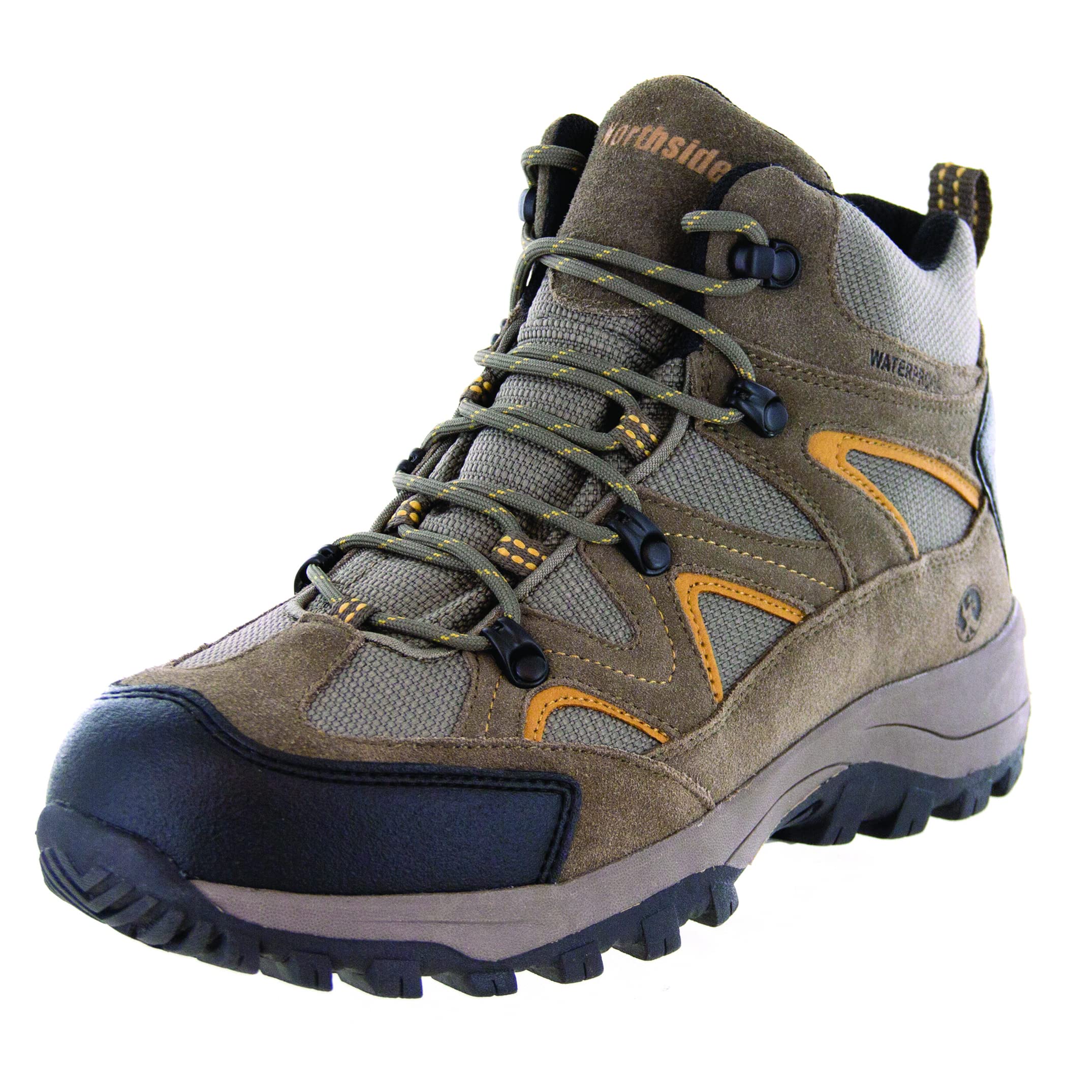 Northside mens Snohomish Wide-m Hiking Boot, Tan/Dark Honey, 9.5 Wide US