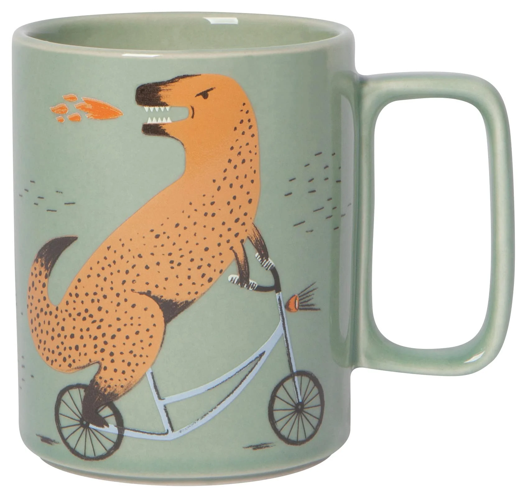 Danica Studio Wild Riders Ceramic Studio Mug 14 oz Capacity
