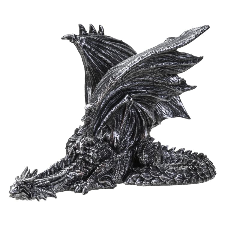 Pacific Giftware Dragon Prowling, 10-Inch Height, Black