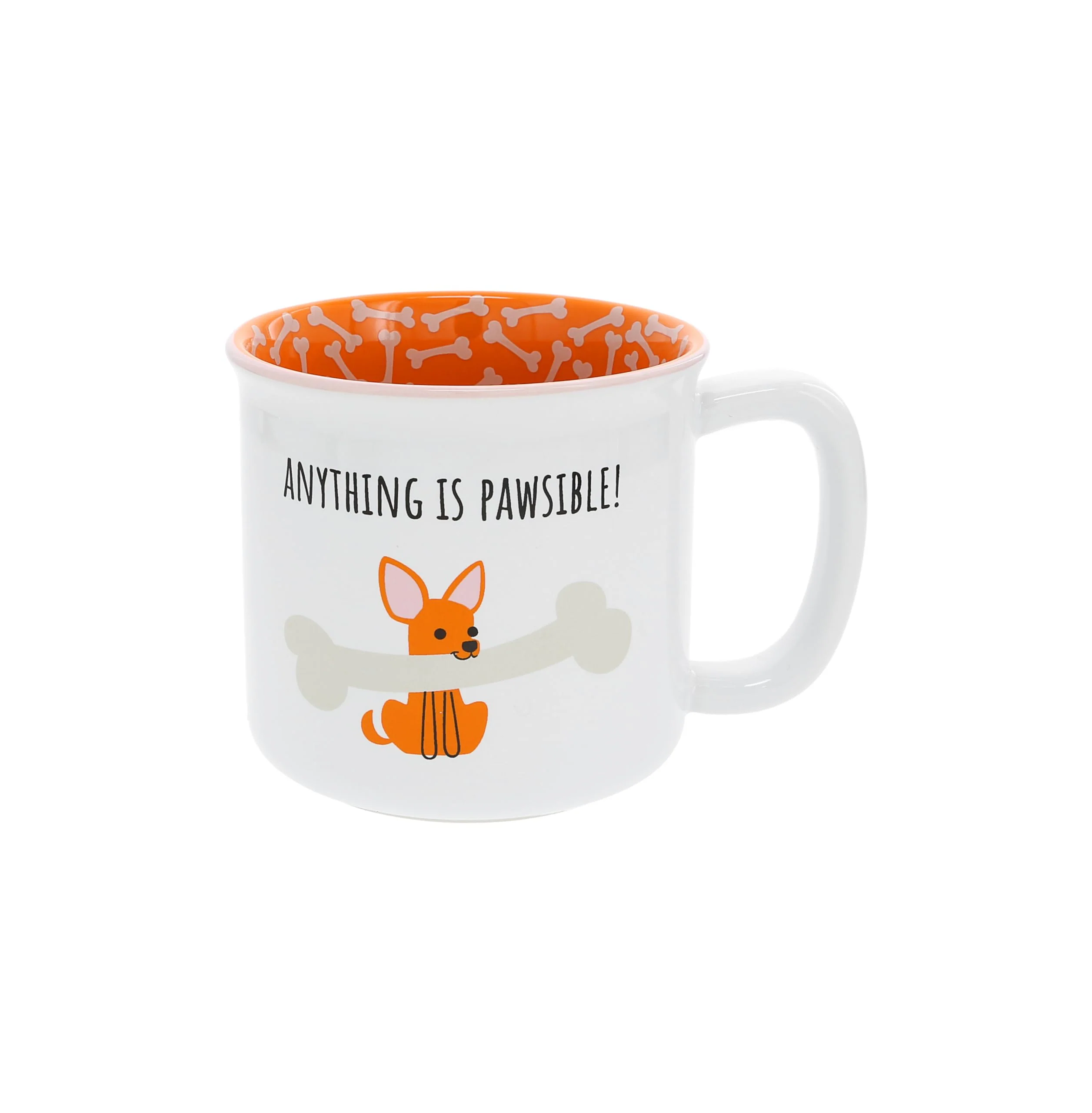 Pavilion - Anything Is Pawsible - 18 oz Coffee Mug Tea Cup K9 Puppy Doggy Pet Lover Present