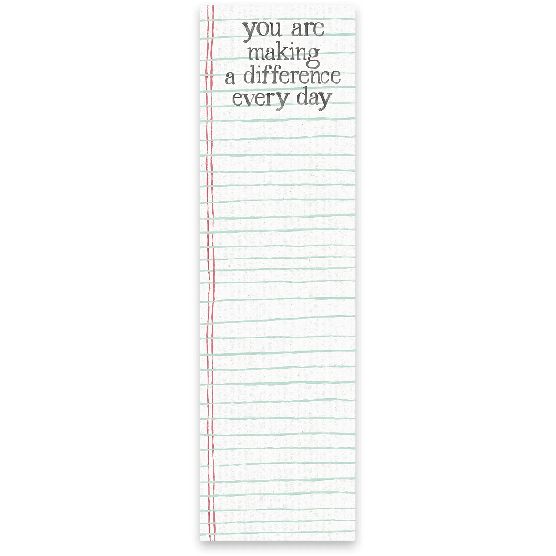 You Are Making A Difference Every Day Magnetic Paper List Notepad (60 Pages)