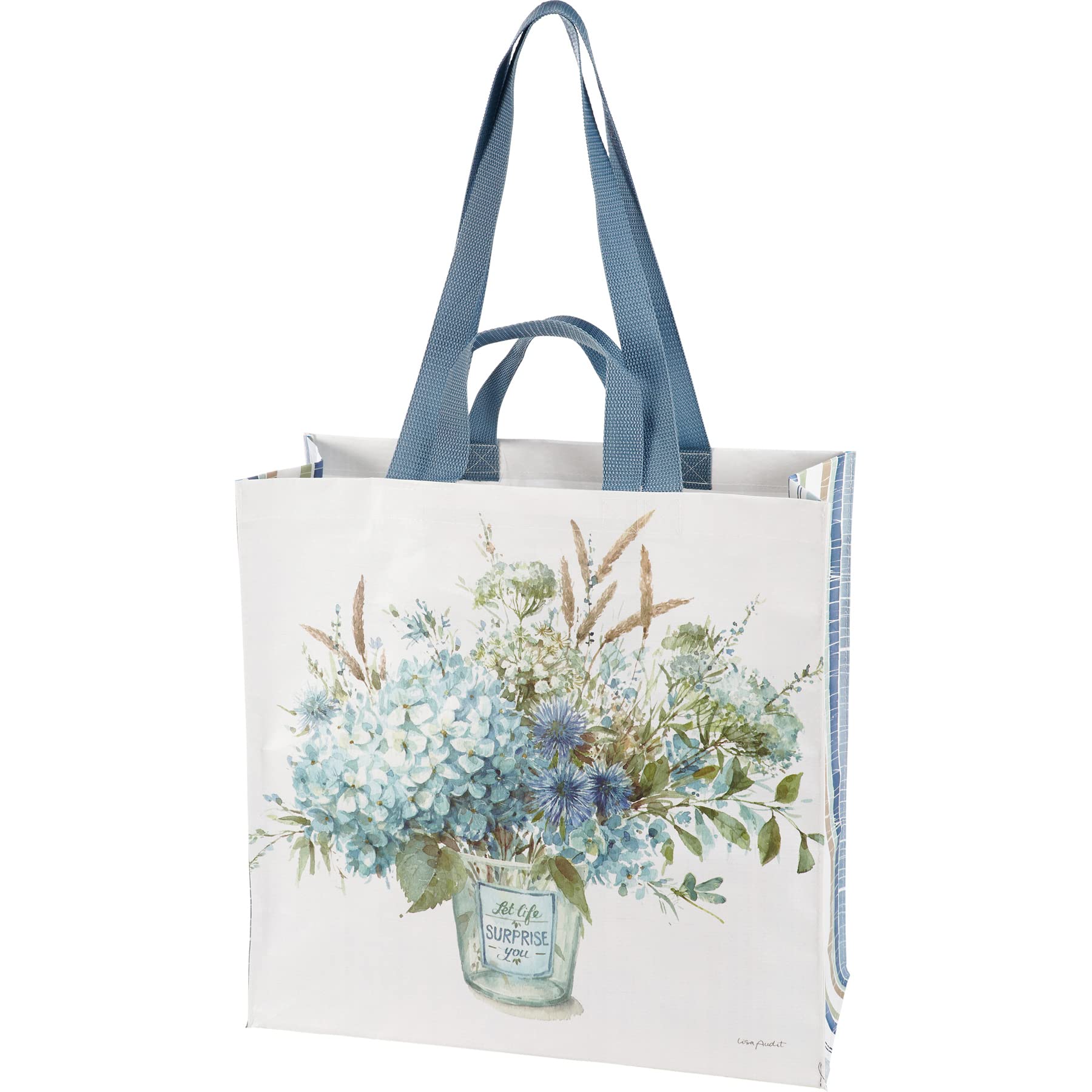 Primitives by Kathy Market Tote Bag, Blue
