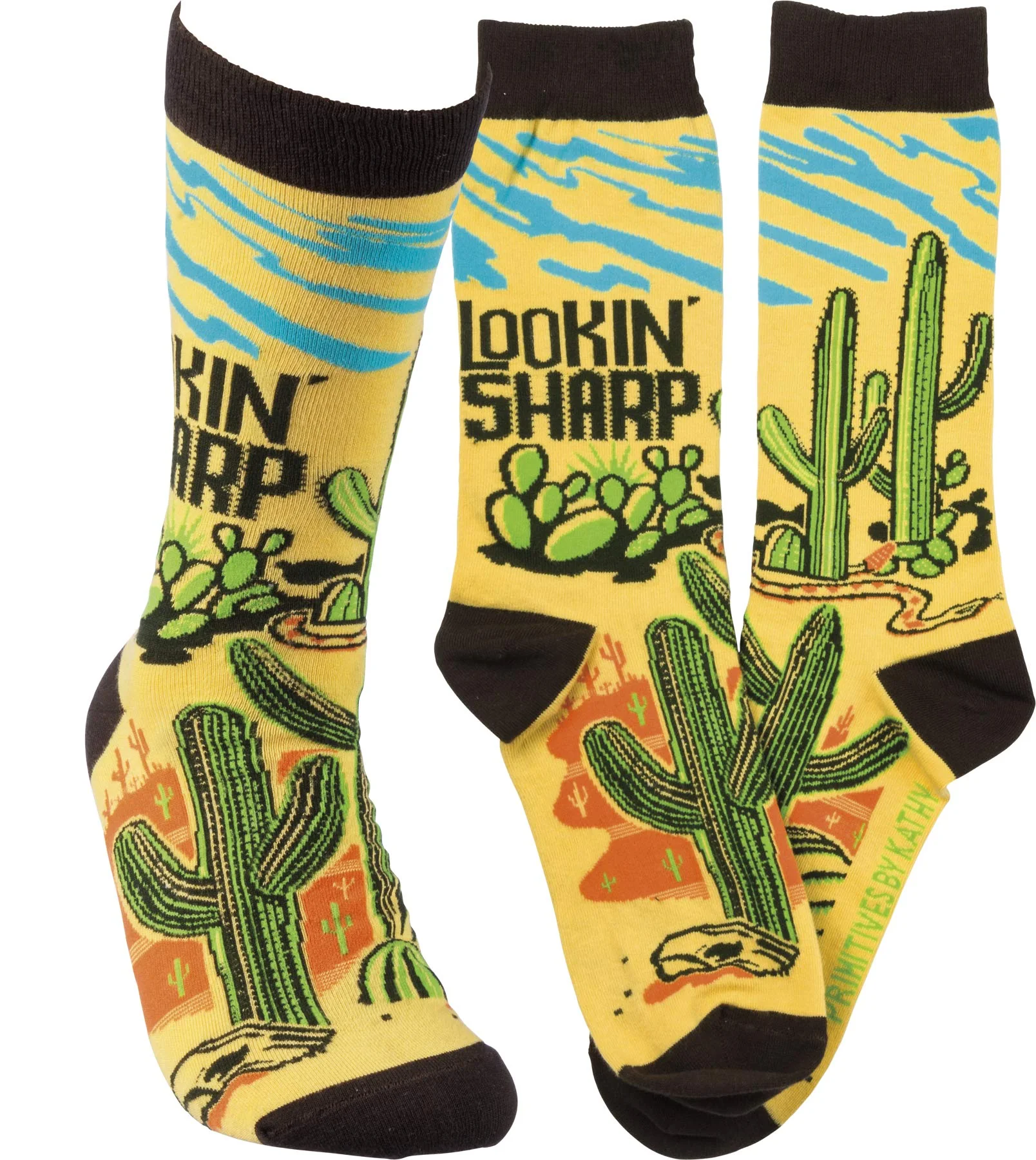 Primitives by Kathy Crew Socks - Lookin Sharp