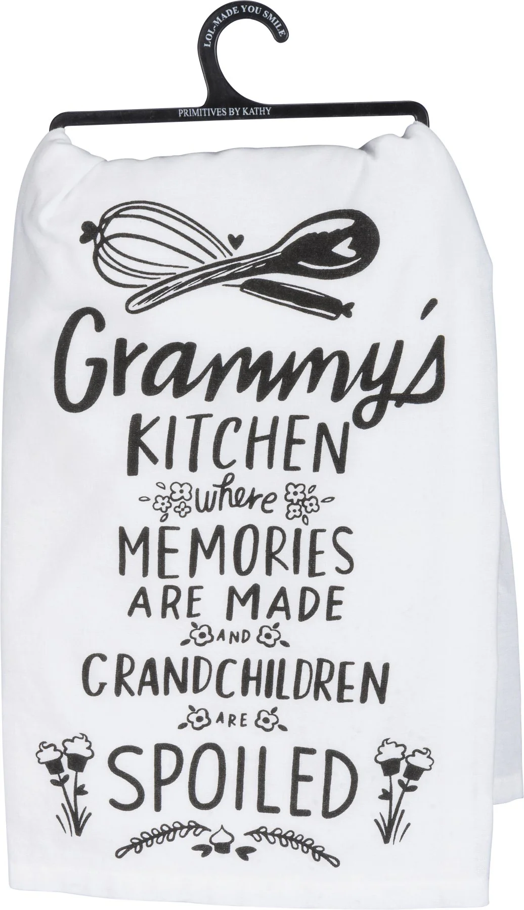 Primitives by Kathy Grammy's Kitchen Grandchildren Tea Dish Towel from Primitives by Kathy