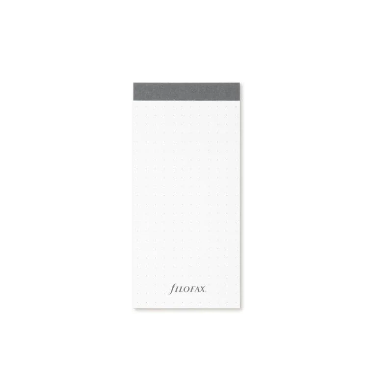 Filofax The Original Collection Pocket Size Notepad Refills, Dotted, 20 sheets, 5.04-inches Height