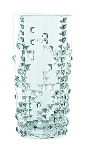 Riedel Nachtmann Punk Fine Crystal 13.75 Ounce Longdrink Glass, Set of 4