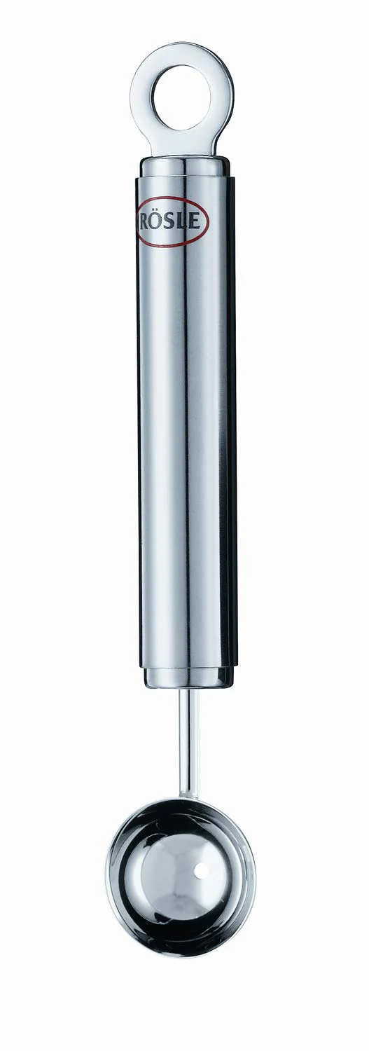 Rösle Stainless Steel Large Melon/Potato Baller, 6.7-inch