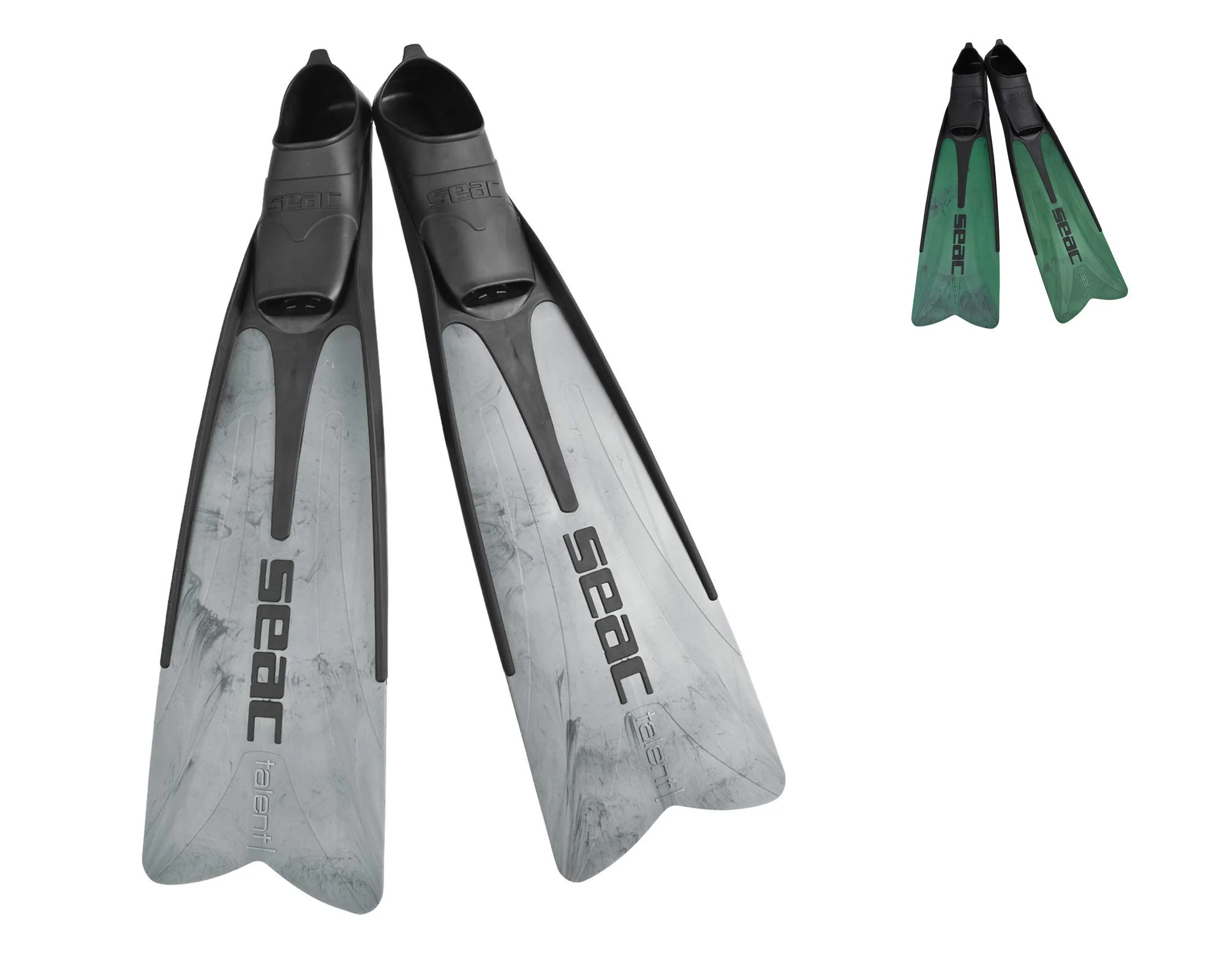 SEAC Talent Camo, Fins for Spearfishing, Free Diving and Diving 9.5-10
