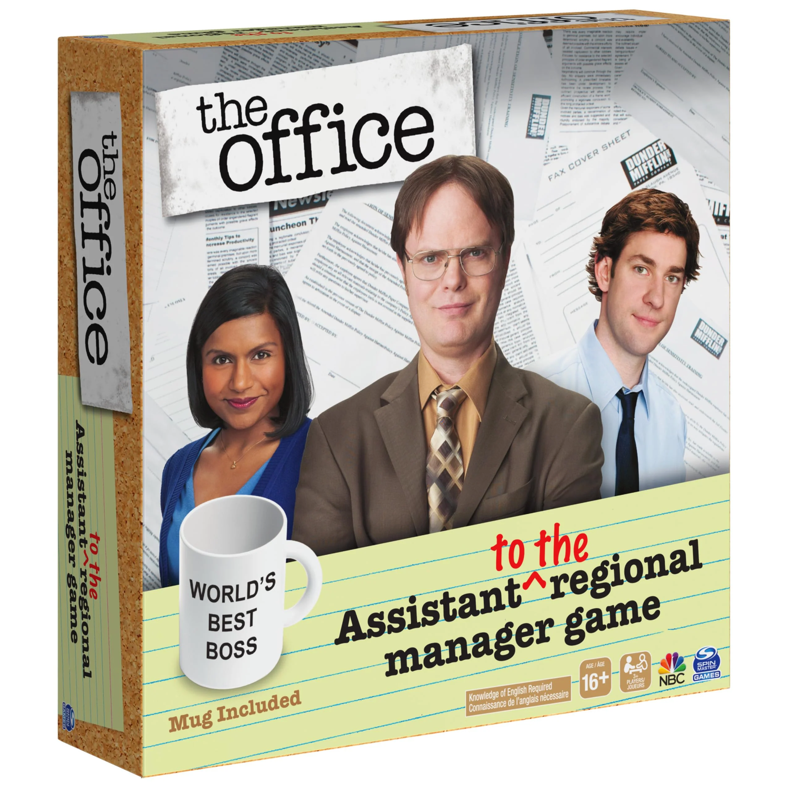 Spin Master Games The Office TV Show, Assistant to The Regional Manager Party Game, for Adults and Teens Ages 16 and up