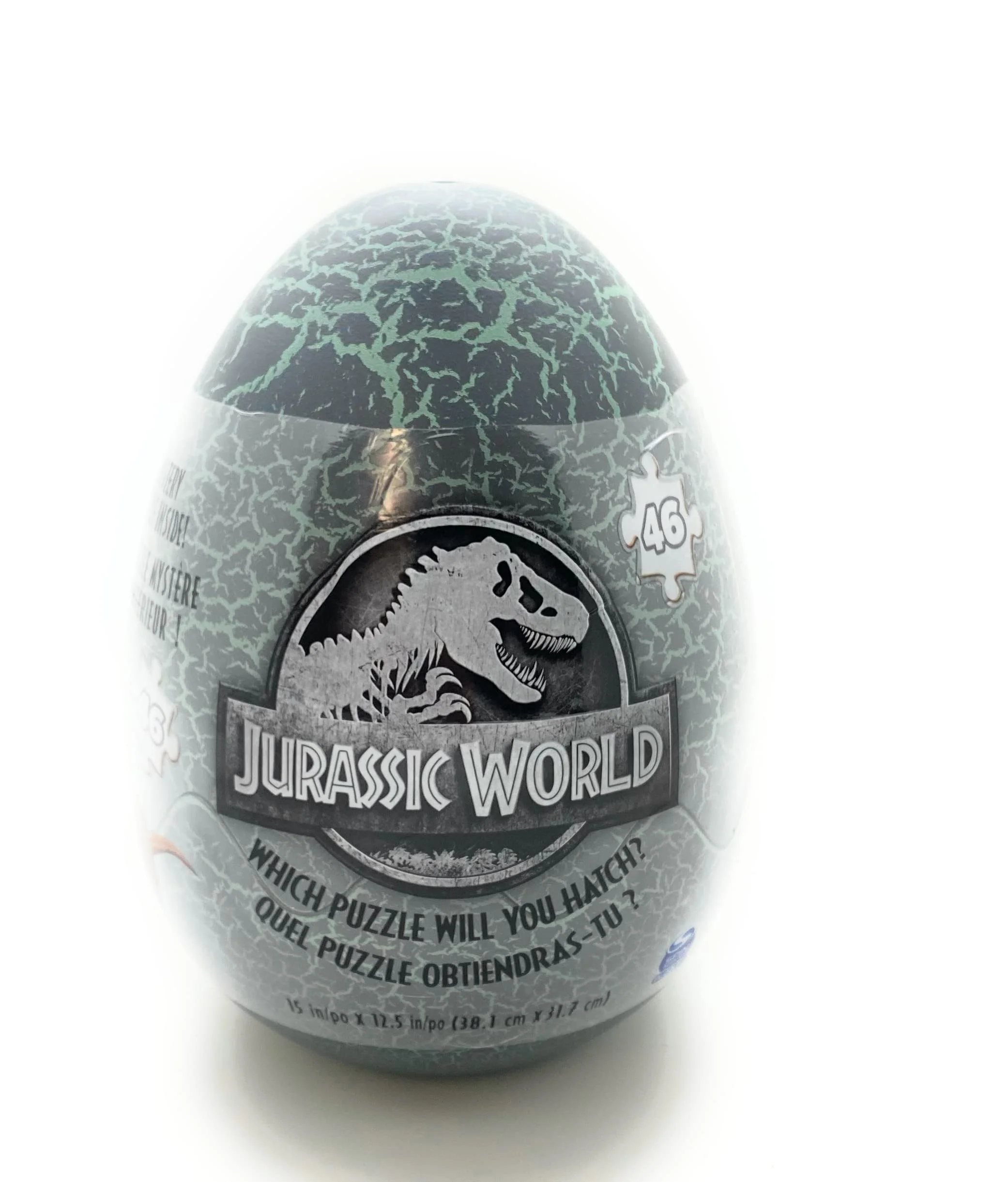 Jurassic World 46Piece Mystery Puzzle in Egg Packaging
