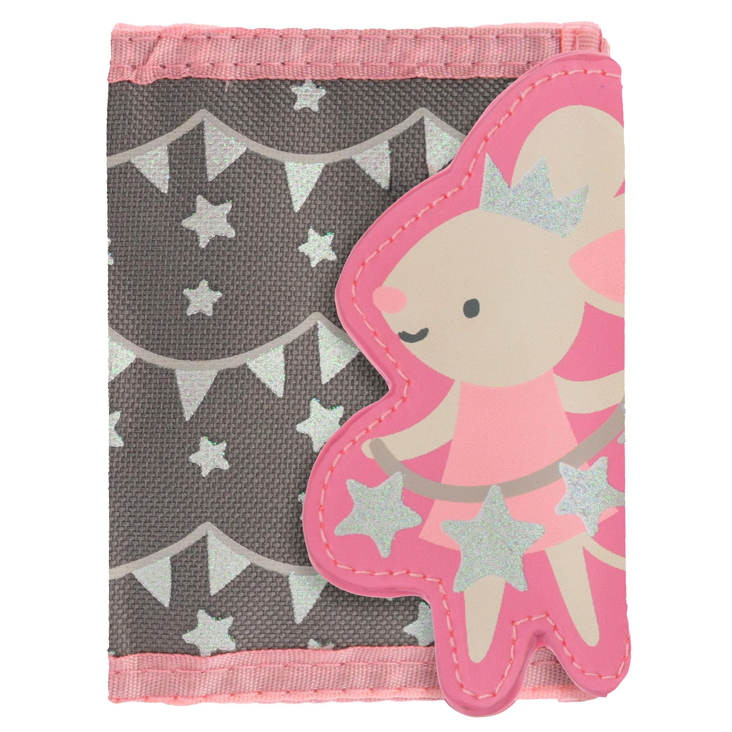 Stephen Joseph Unisex Kid's Holiday Wallet, Mouse, 3.5”in. x 4.5”in