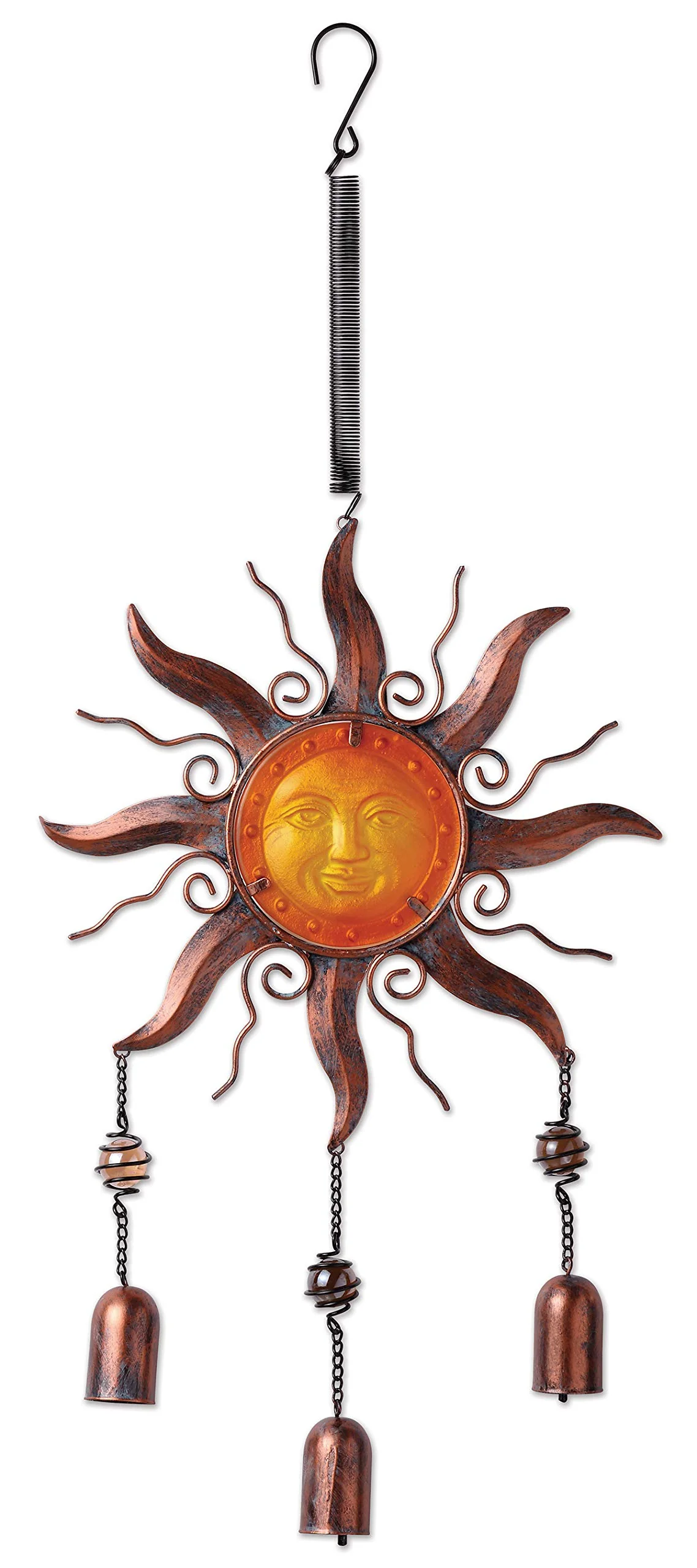 Sunset Vista Designs Yellow Zen Sun Bouncy Hanging Decoration